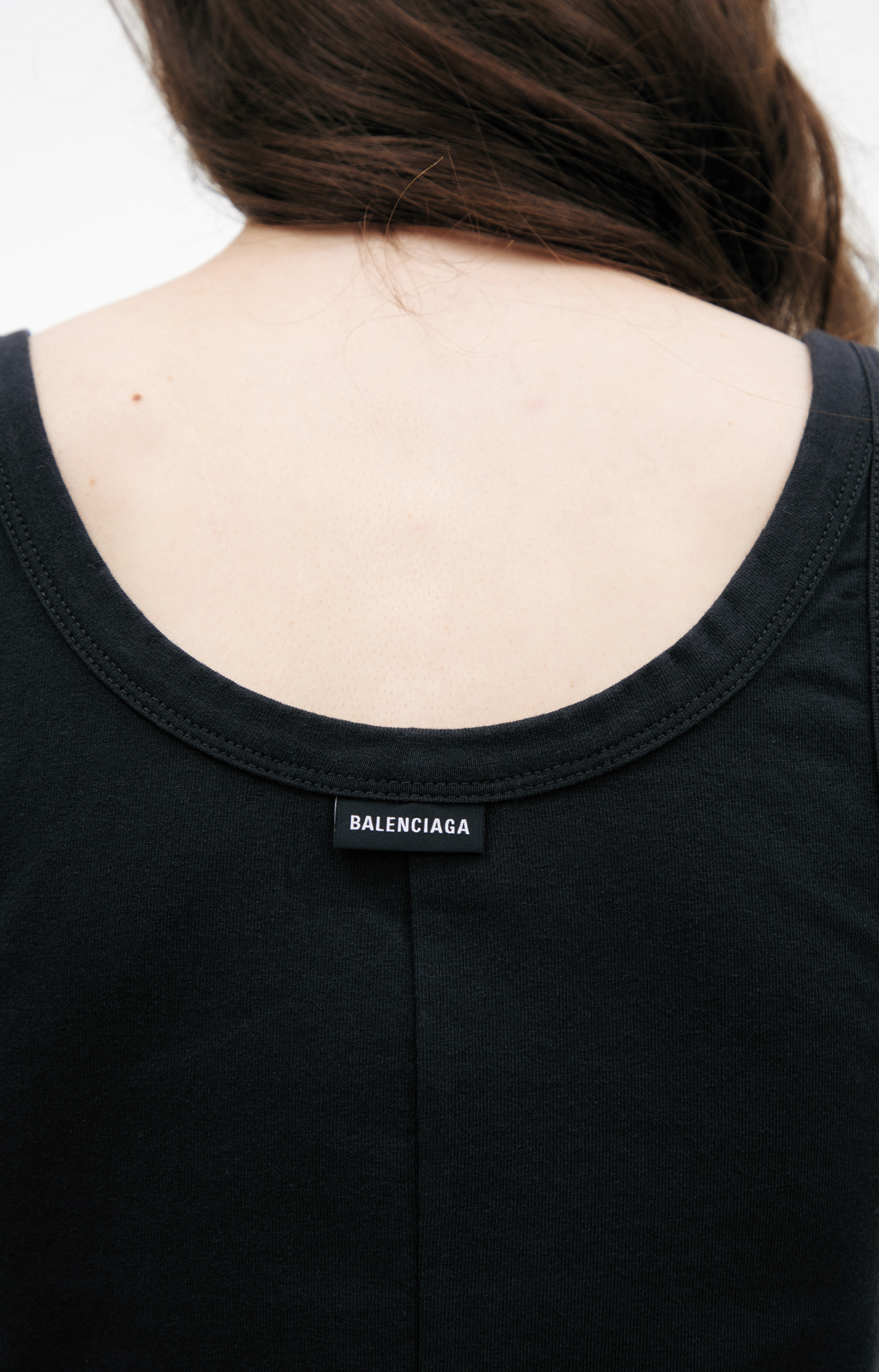 Balenciaga Black midi dress