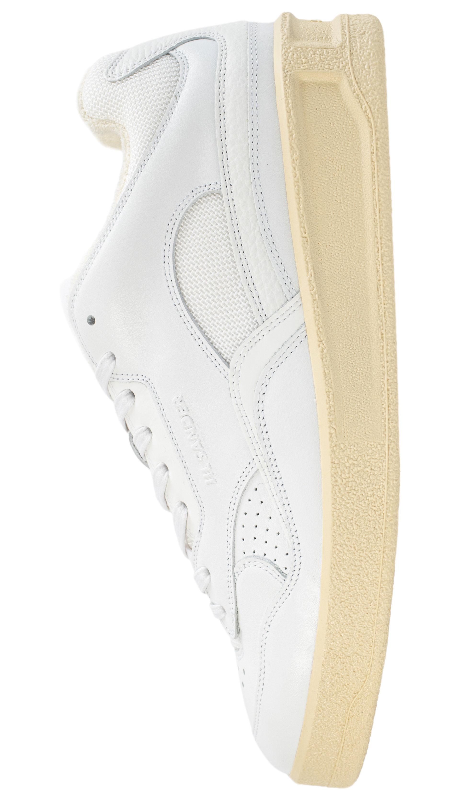 Jil Sander Leather sneakers with logo