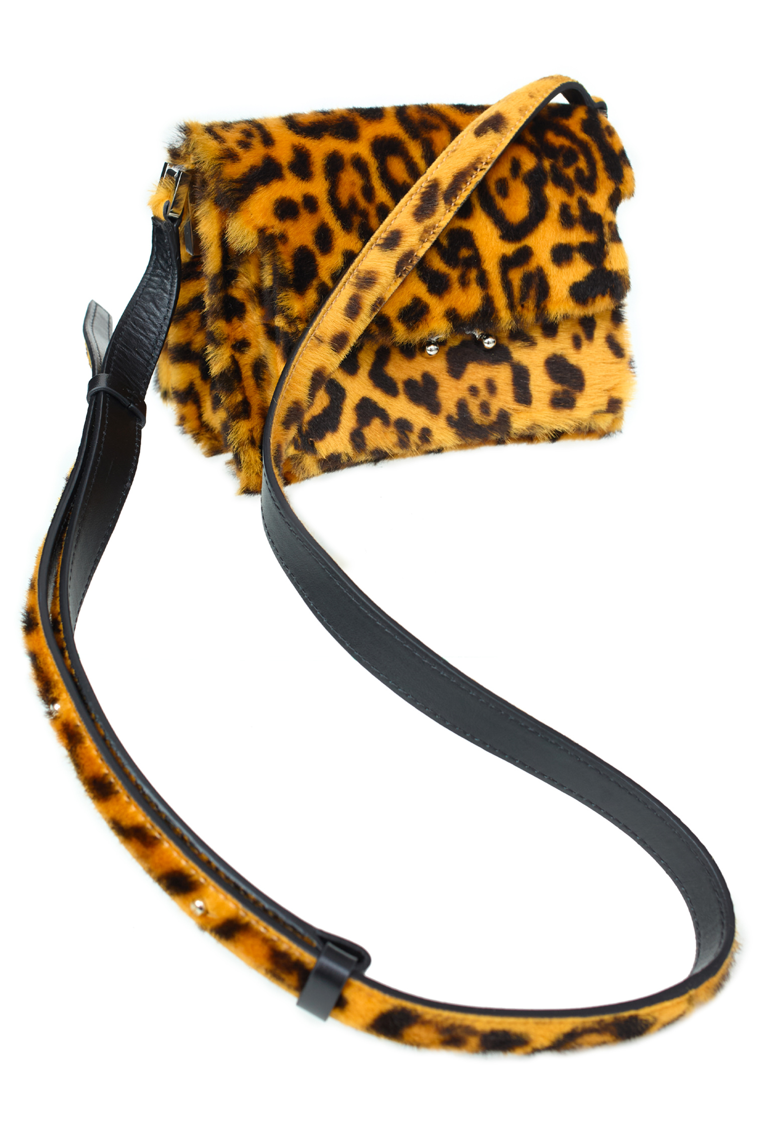 Marni Leopard print Trunk bag