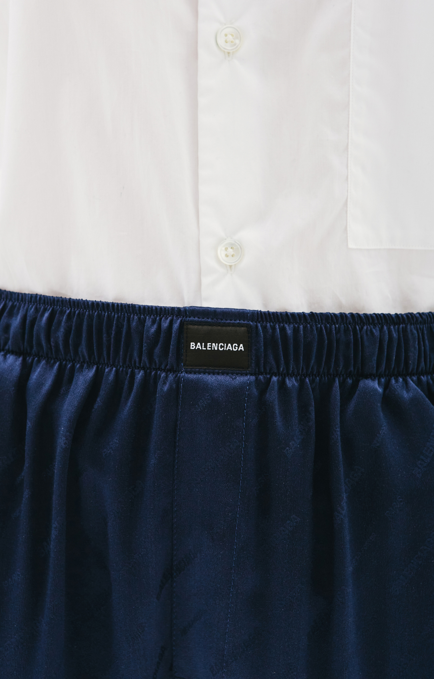 Balenciaga All Over Logo Trousers