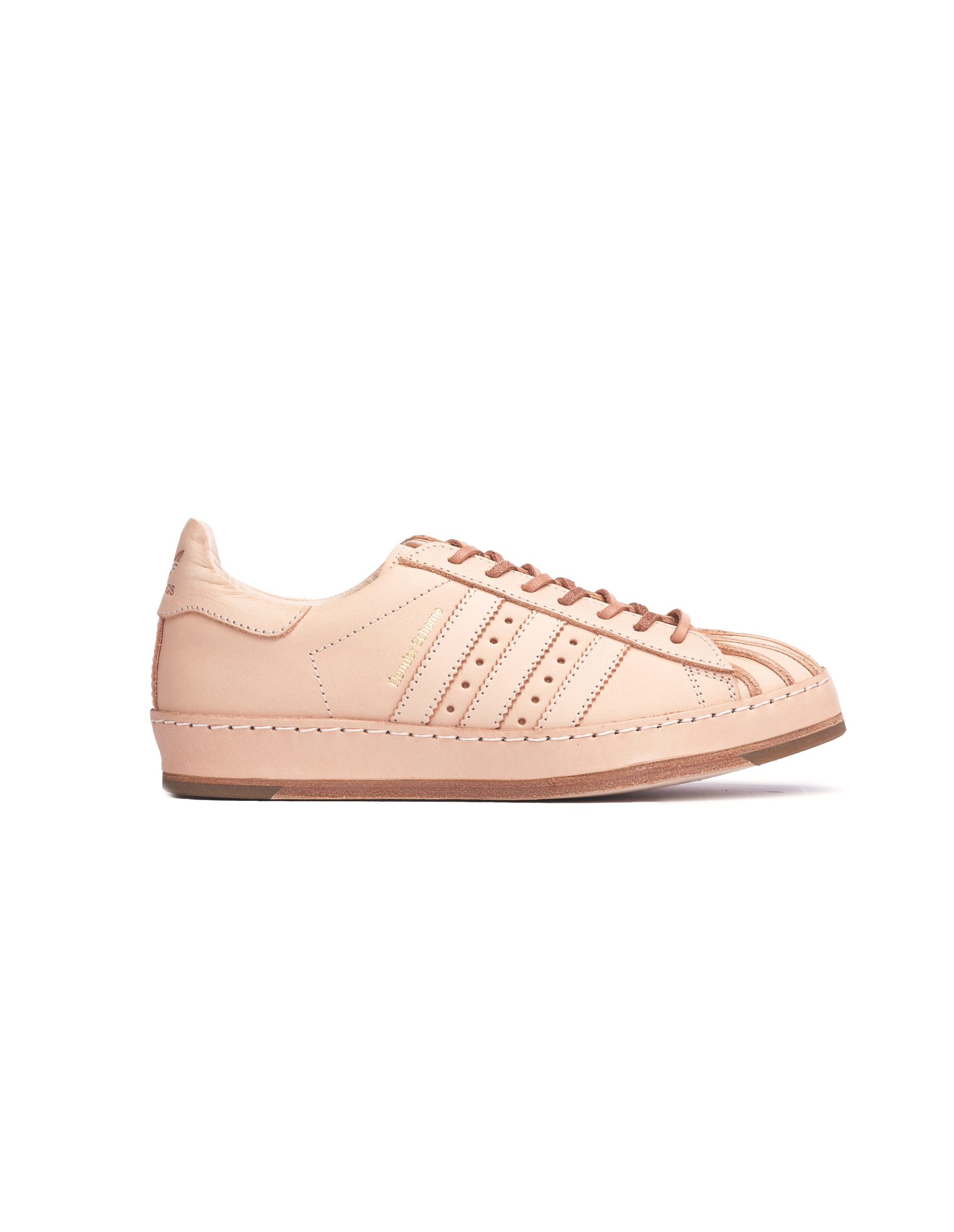Hender Scheme Adidas Superstar Beige Leather Sneakers