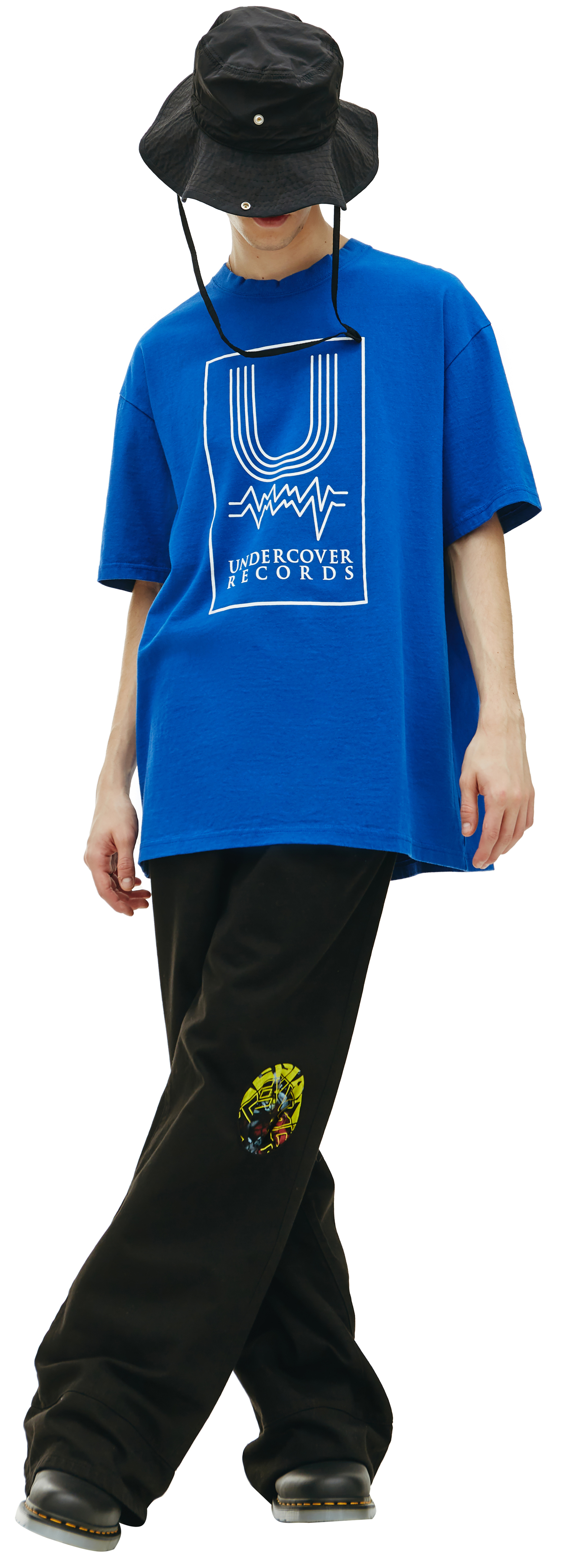 Undercover Blue Undercover Records t-shirt