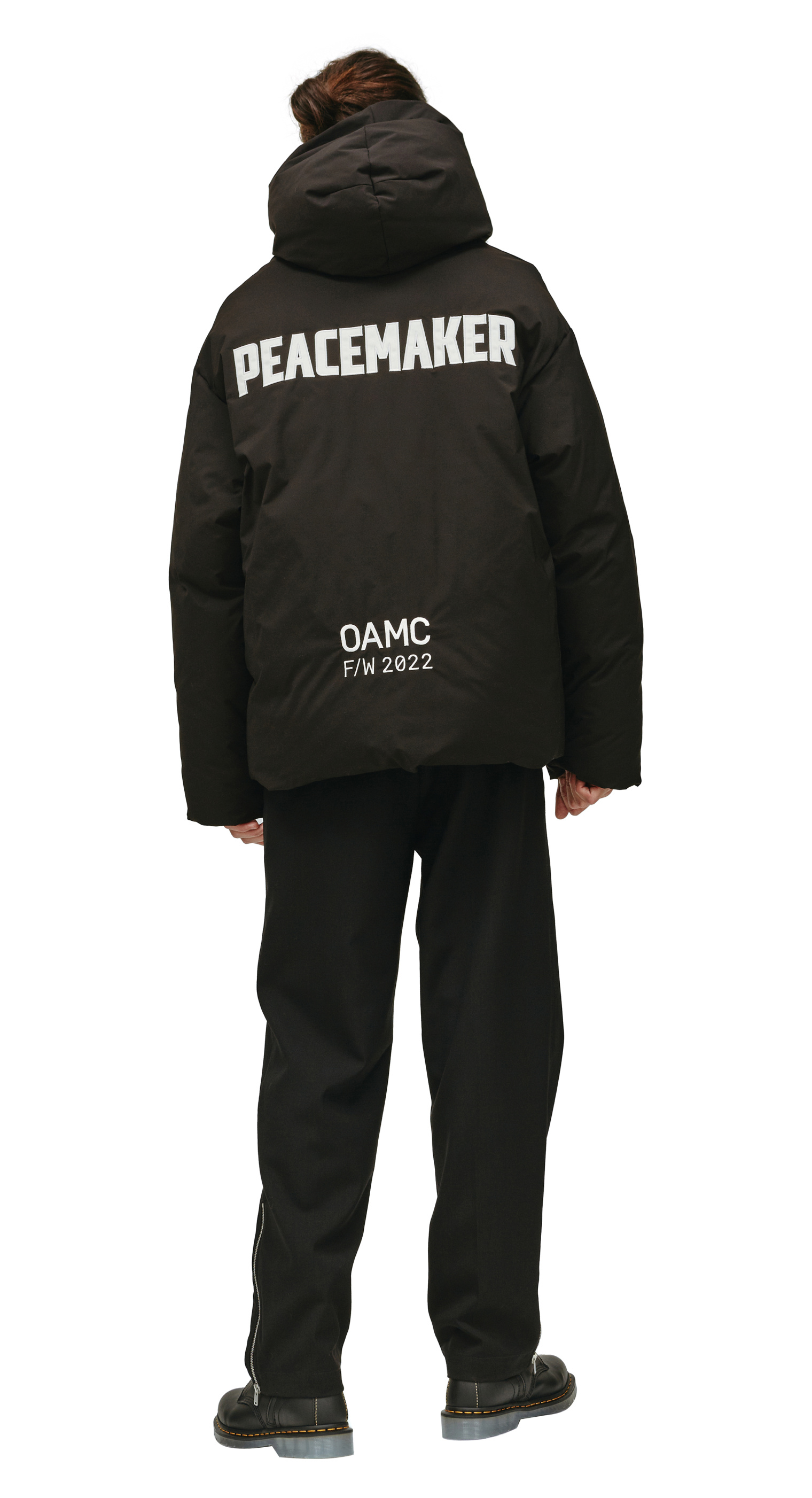 Buy OAMC men black peacemaker puff jacket for €1,106 online on