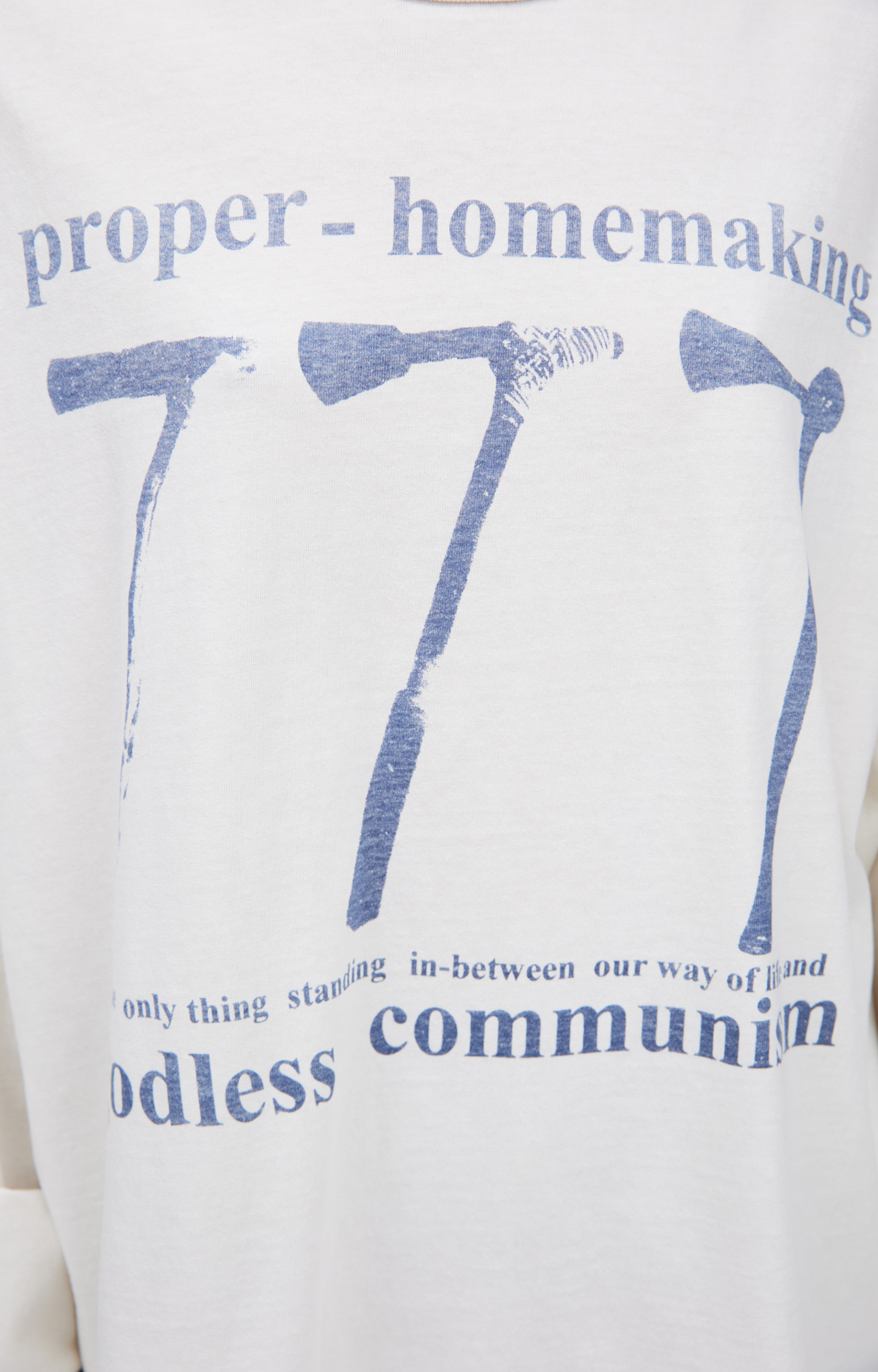 Enfants Riches Déprimés White longsleeve with print