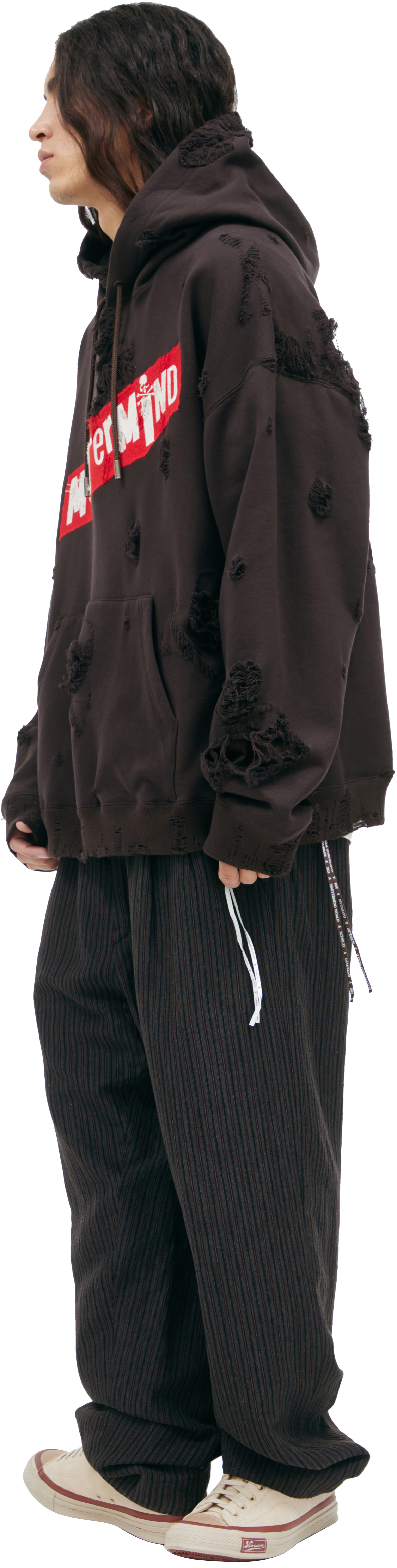 Mastermind WORLD Black hoodie with logo