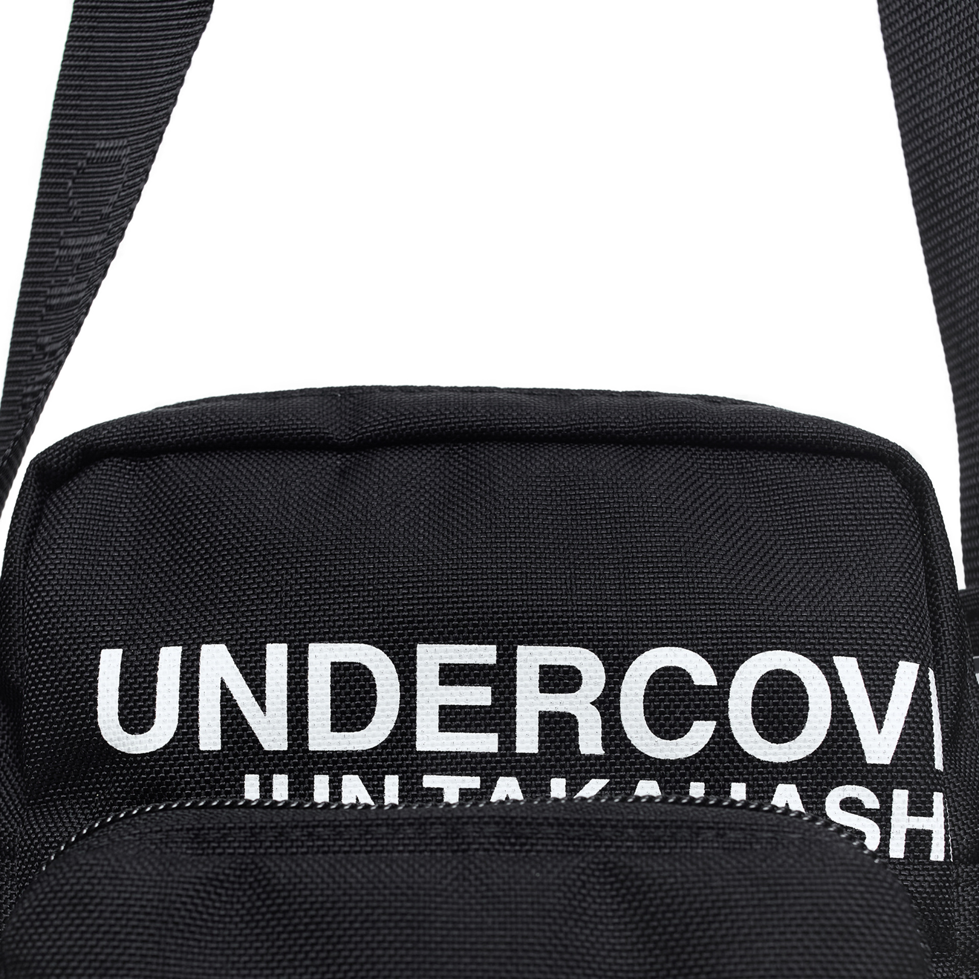 Undercover Black logo bag