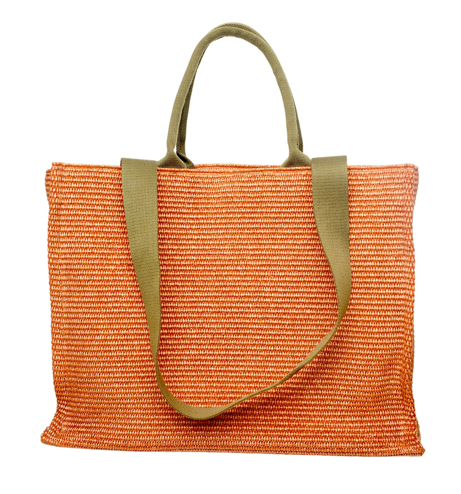 Marni Large raffia tote bag