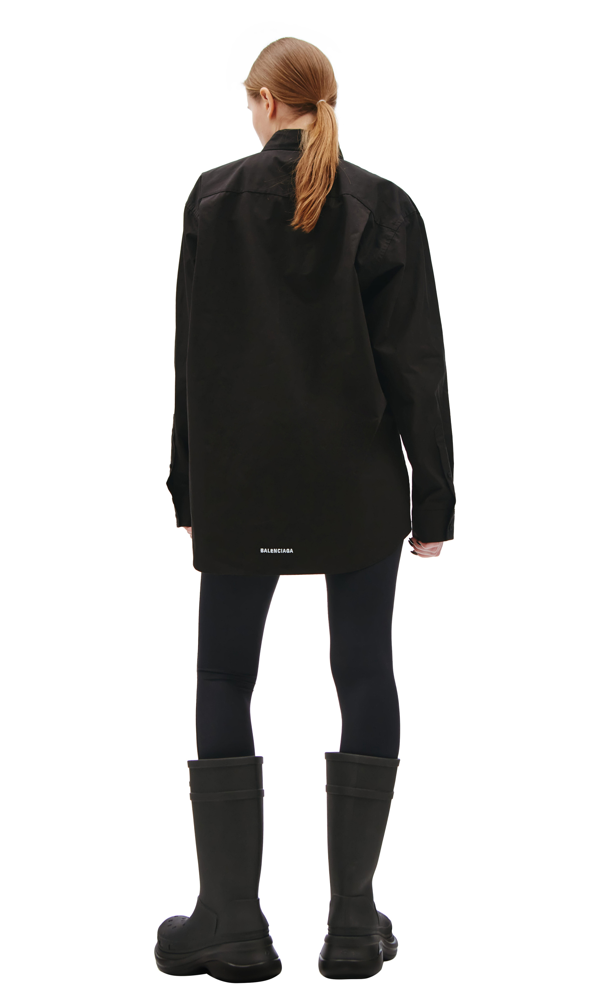 Balenciaga Black logo shirt