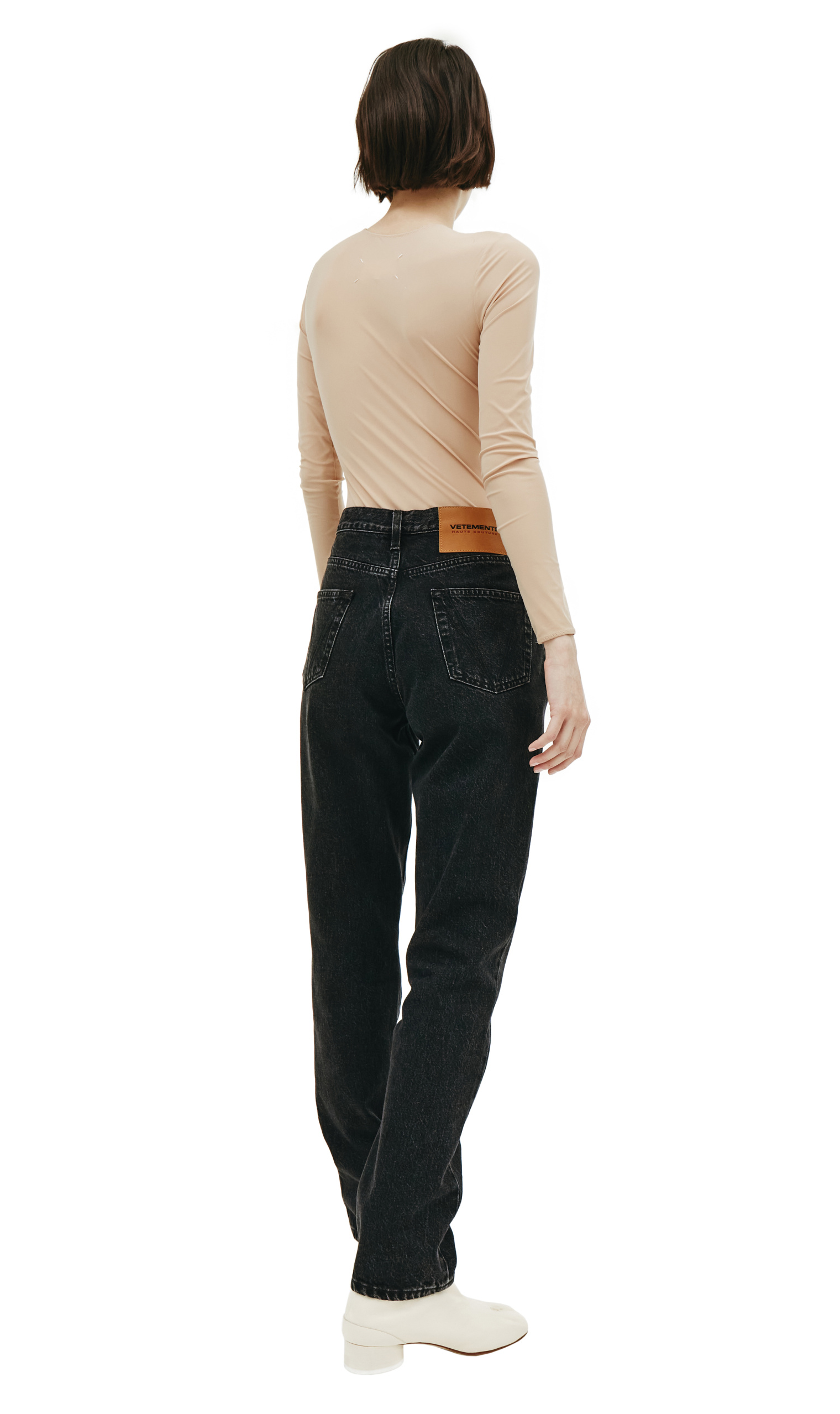 VETEMENTS Black High Waisted Jeans