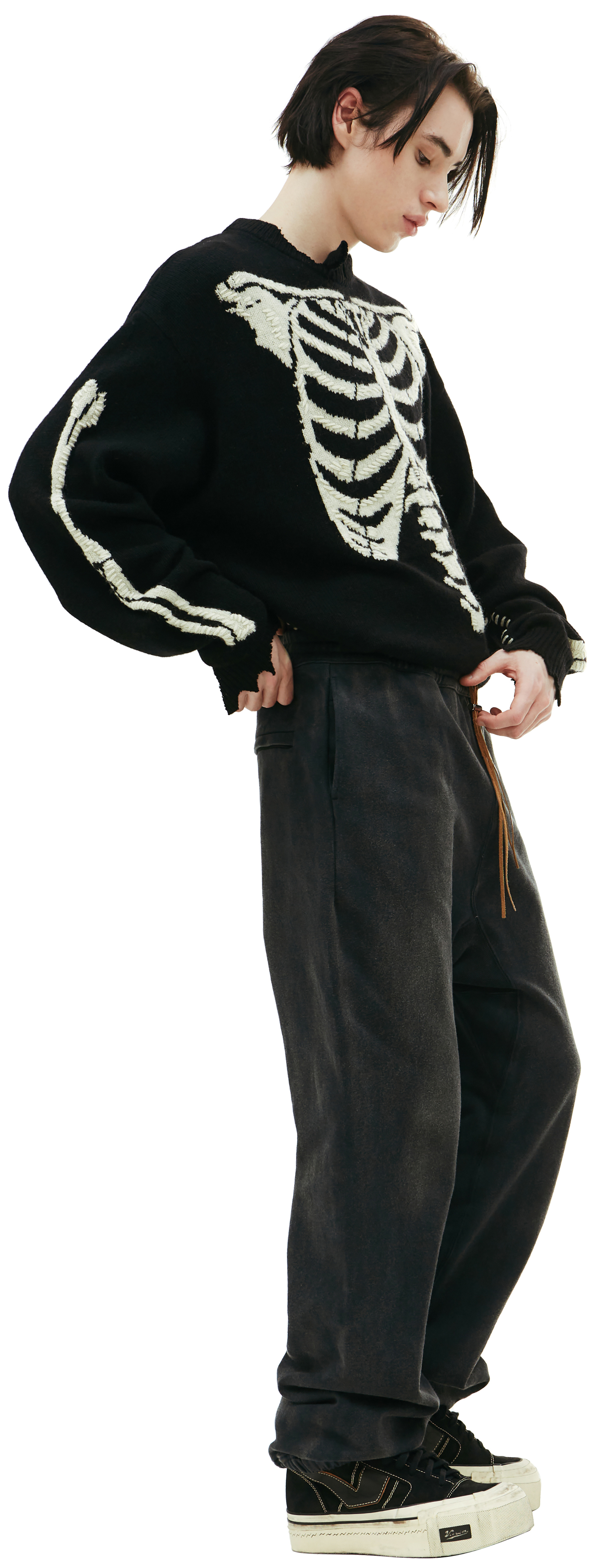 Children of the discordance Cotton dyed sweatpants