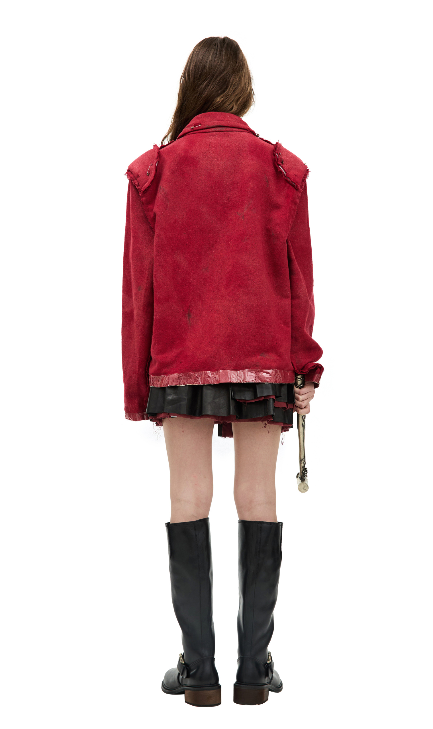 Enfants Riches Deprimes Red jacket with pins