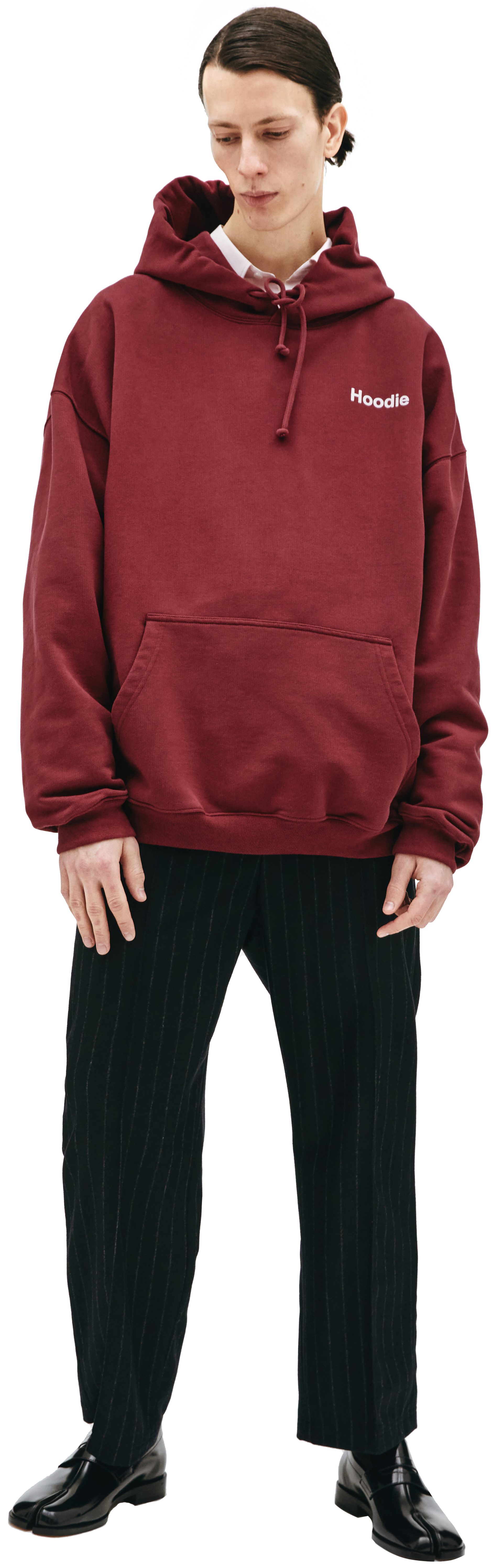 VETEMENTS Burgundy Definition Hoodie