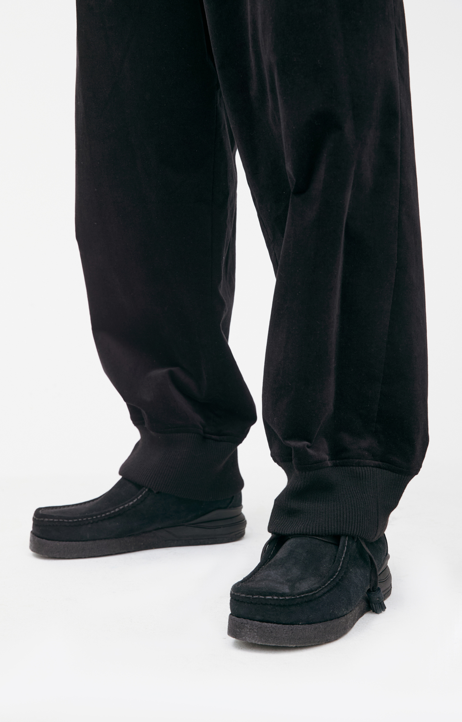 Yohji Yamamoto Tapered corduroy trousers