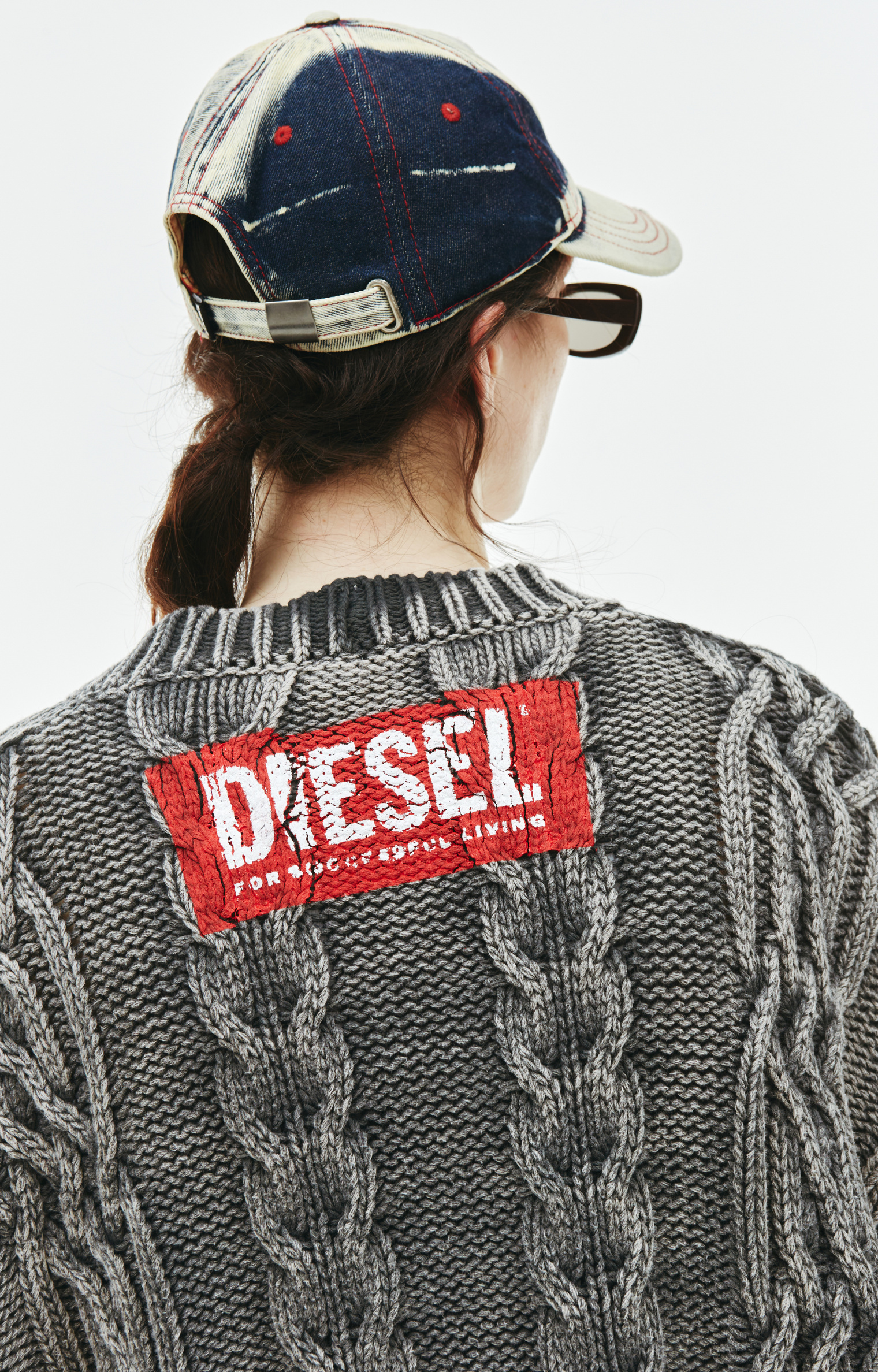 Diesel Rib knit K-Elindo Cardigan