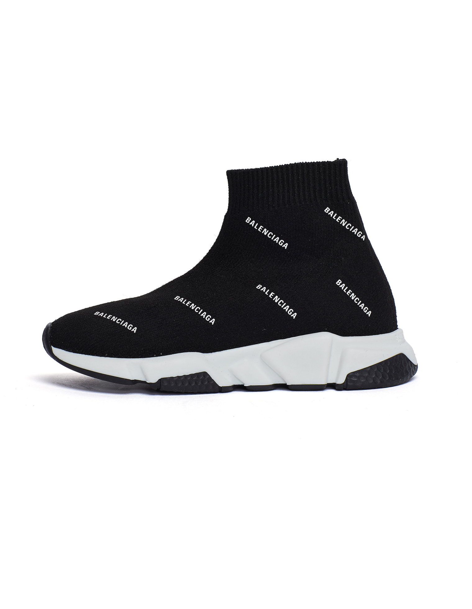 Balenciaga Kids Black Speed Trainer Sneakers