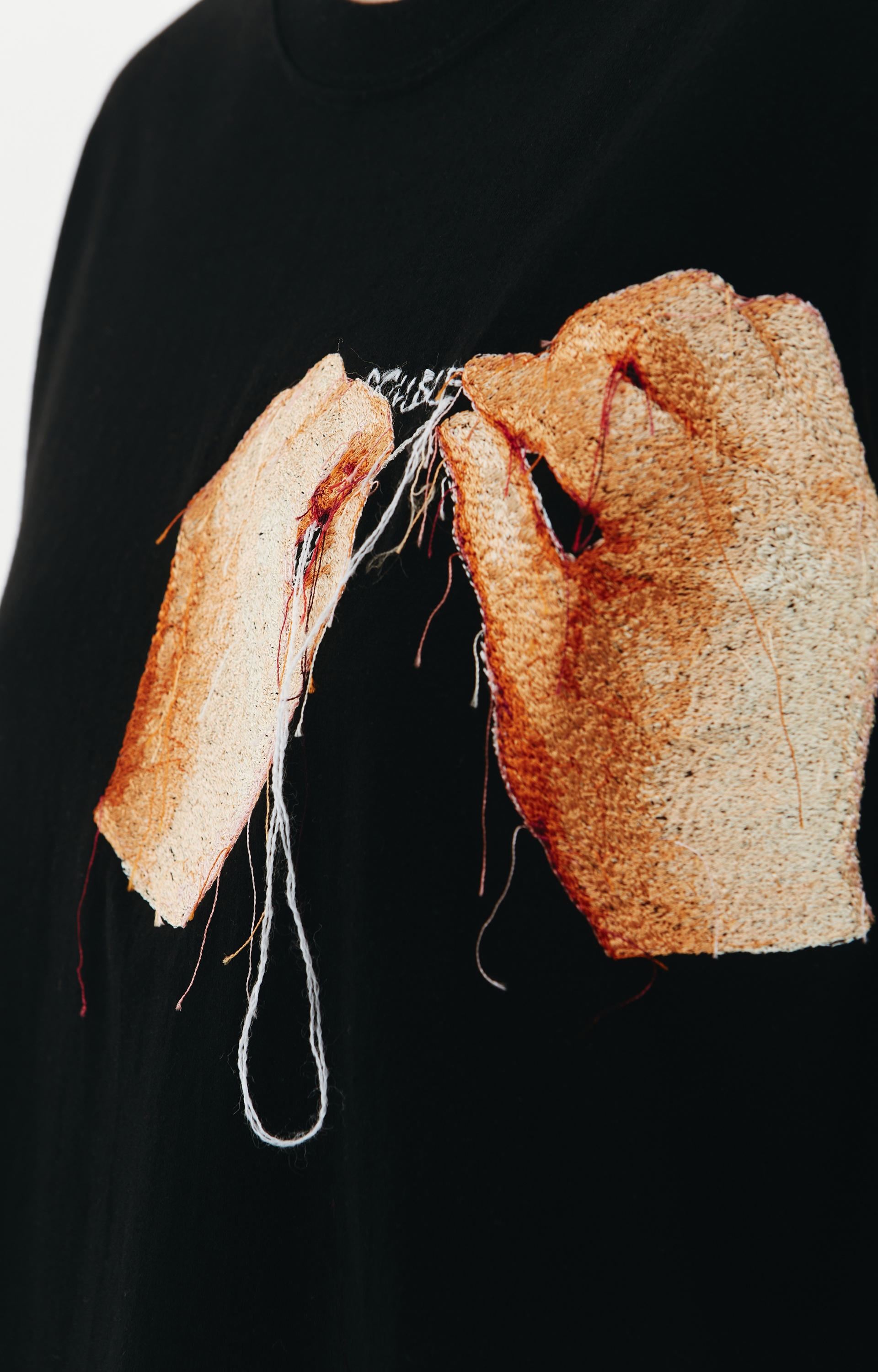 Doublet \'Hand-embroidery\' cotton t-shirt