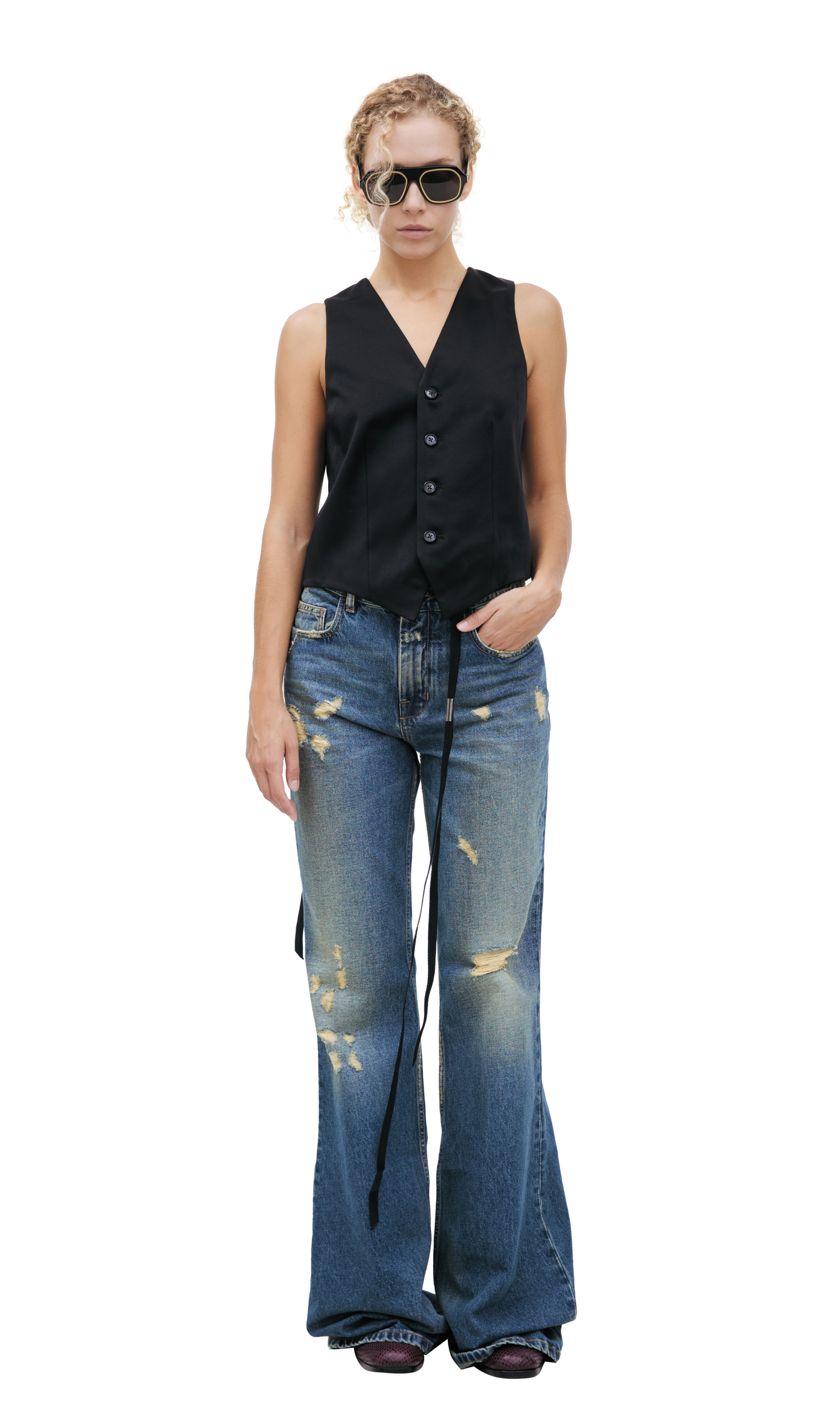 Ann Demeulemeester STANSE CLASSIC WAISTCOAT