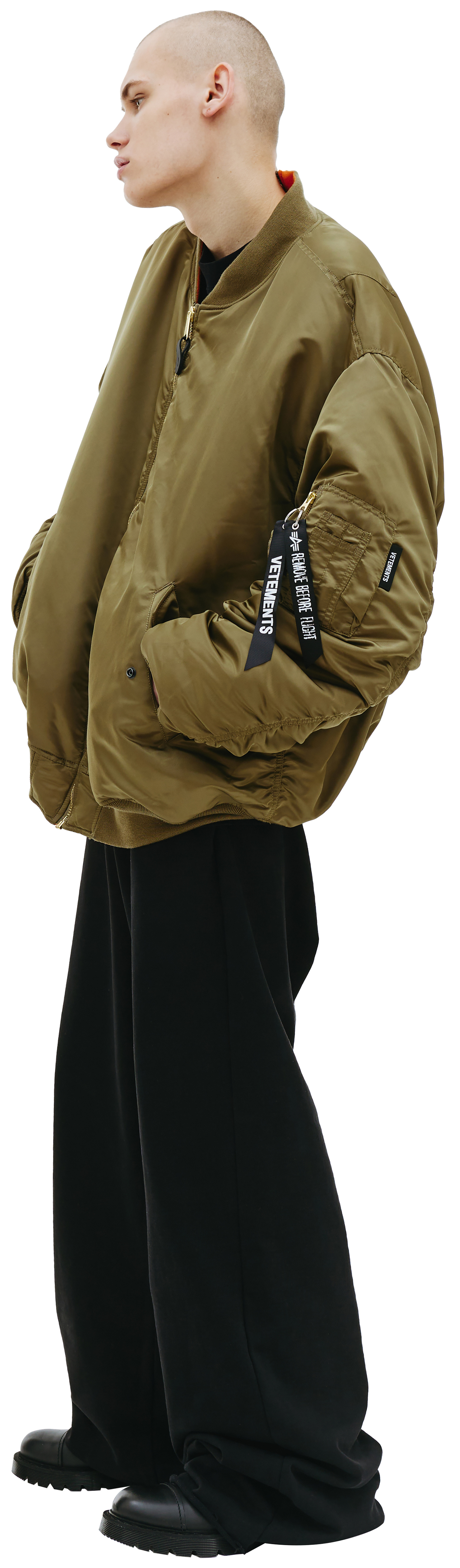 VETEMENTS х Alpha Industries reversible bomber jacket