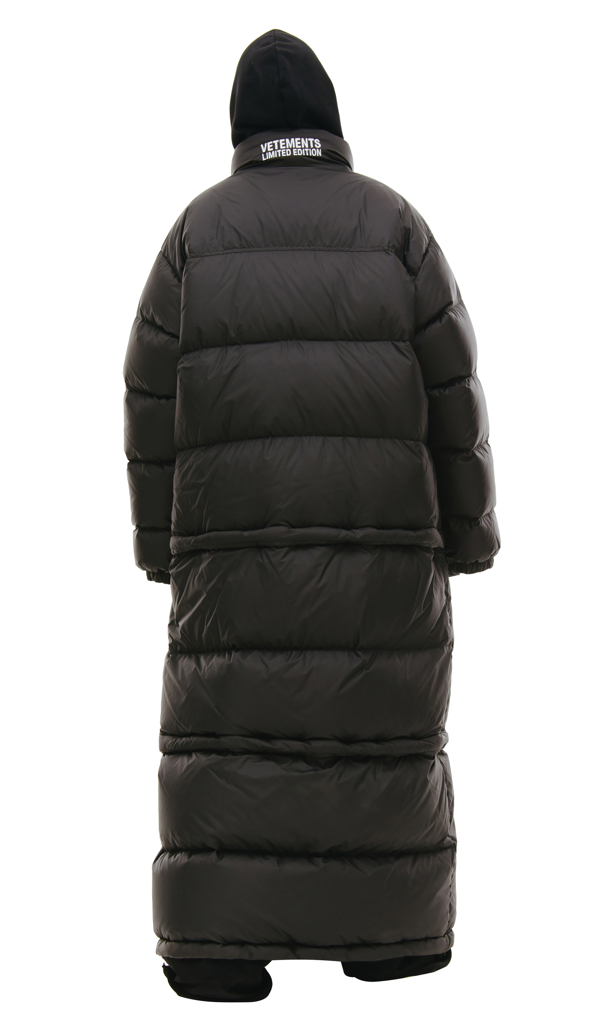 VETEMENTS Transformer maxi padded coat
