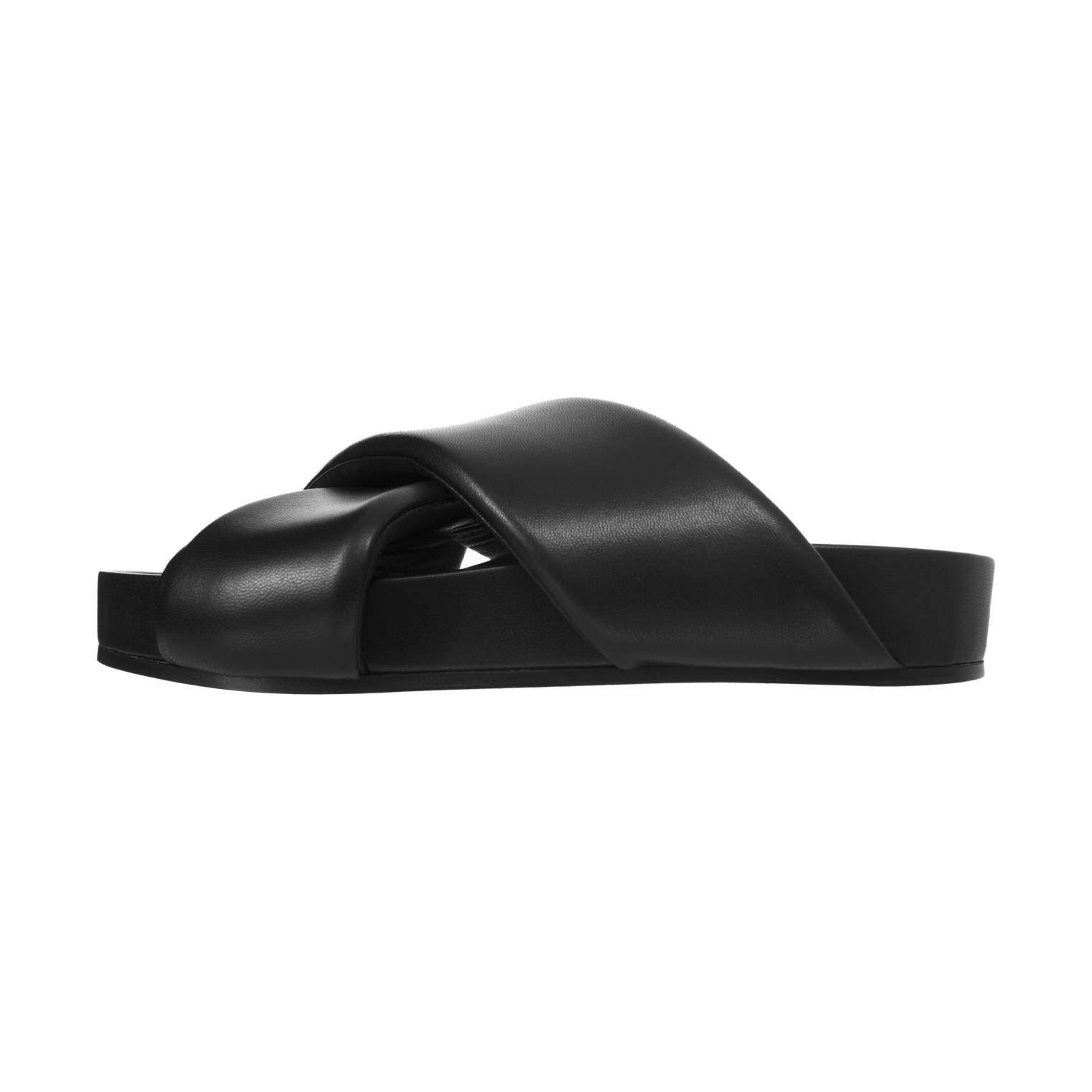 Jil Sander Cross-strap leather sandals