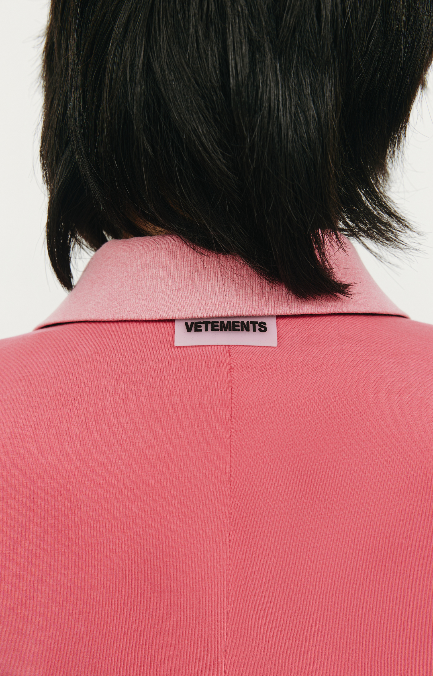 VETEMENTS Pink oversized blazer