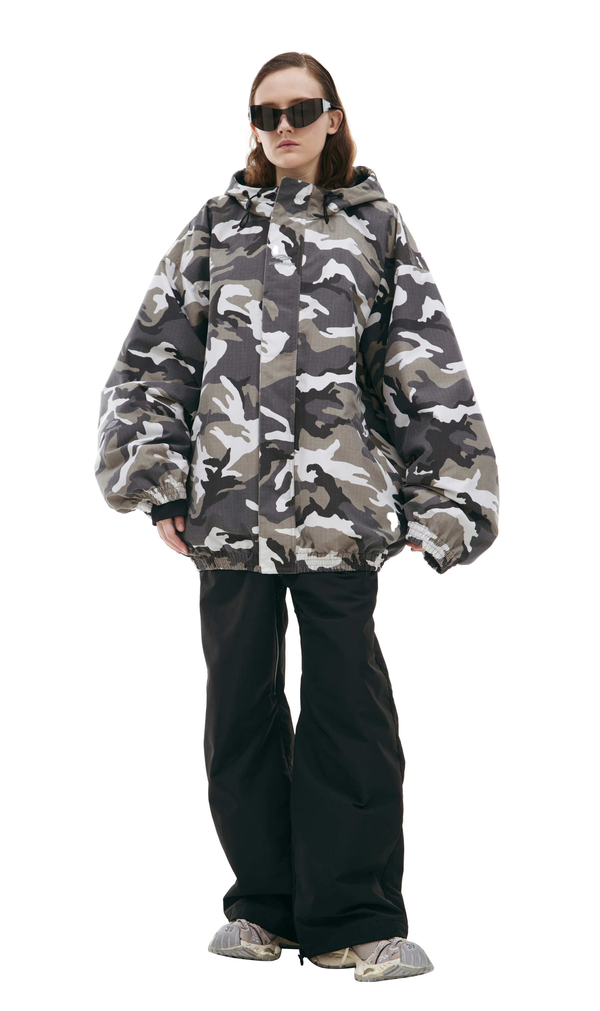 ジャケット・アウター Sporty&Rich Down Jacket Buy SPORTY & RICH men navy blue logo down jacket for €312