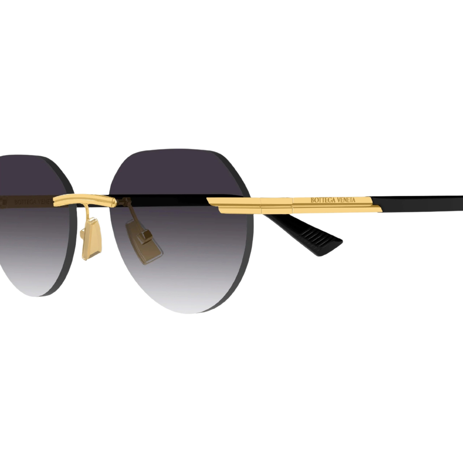 Bottega Veneta Glaze Rimless Sunglasses