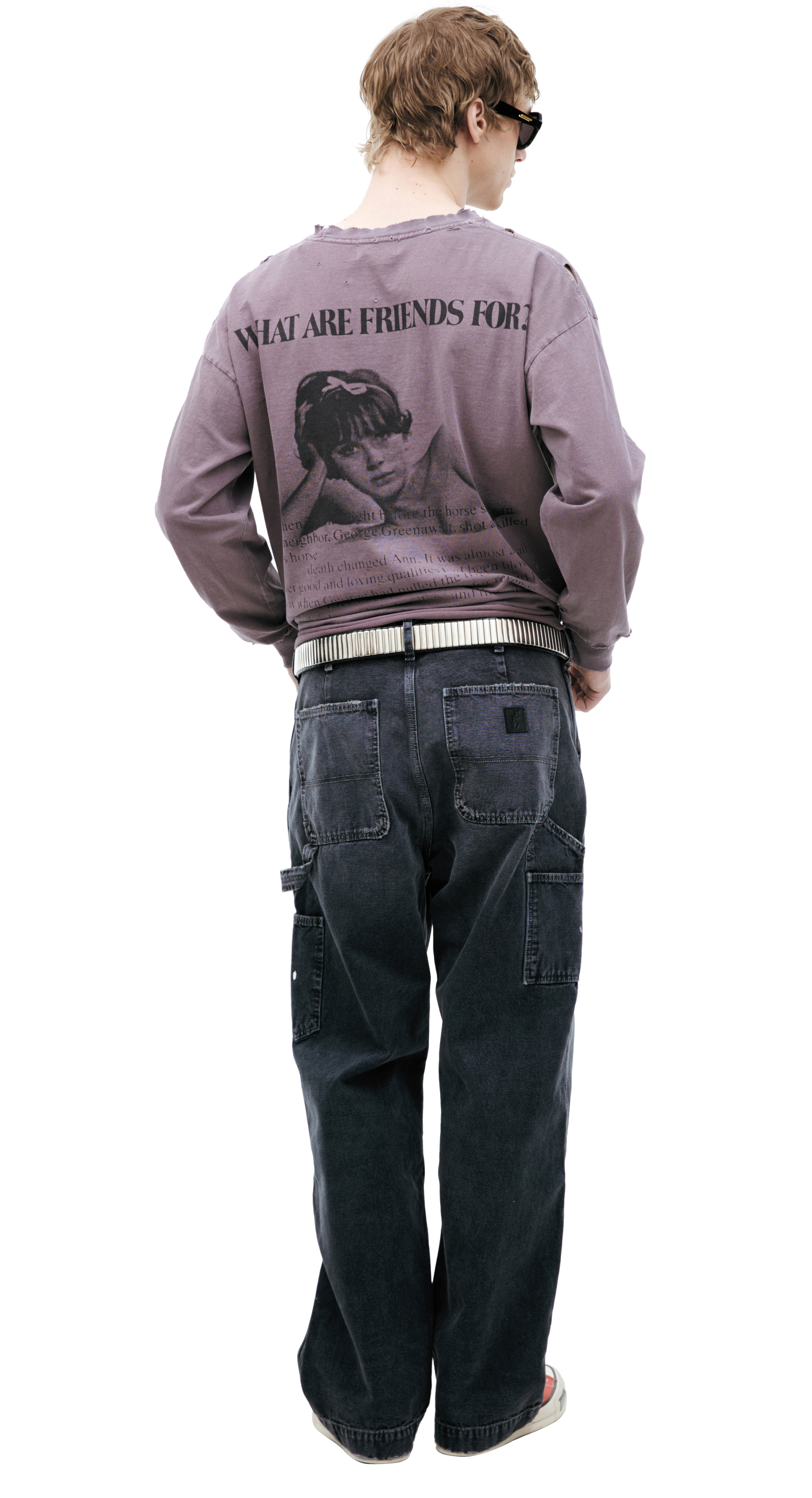 Enfants Riches Déprimés Paint effect jeans