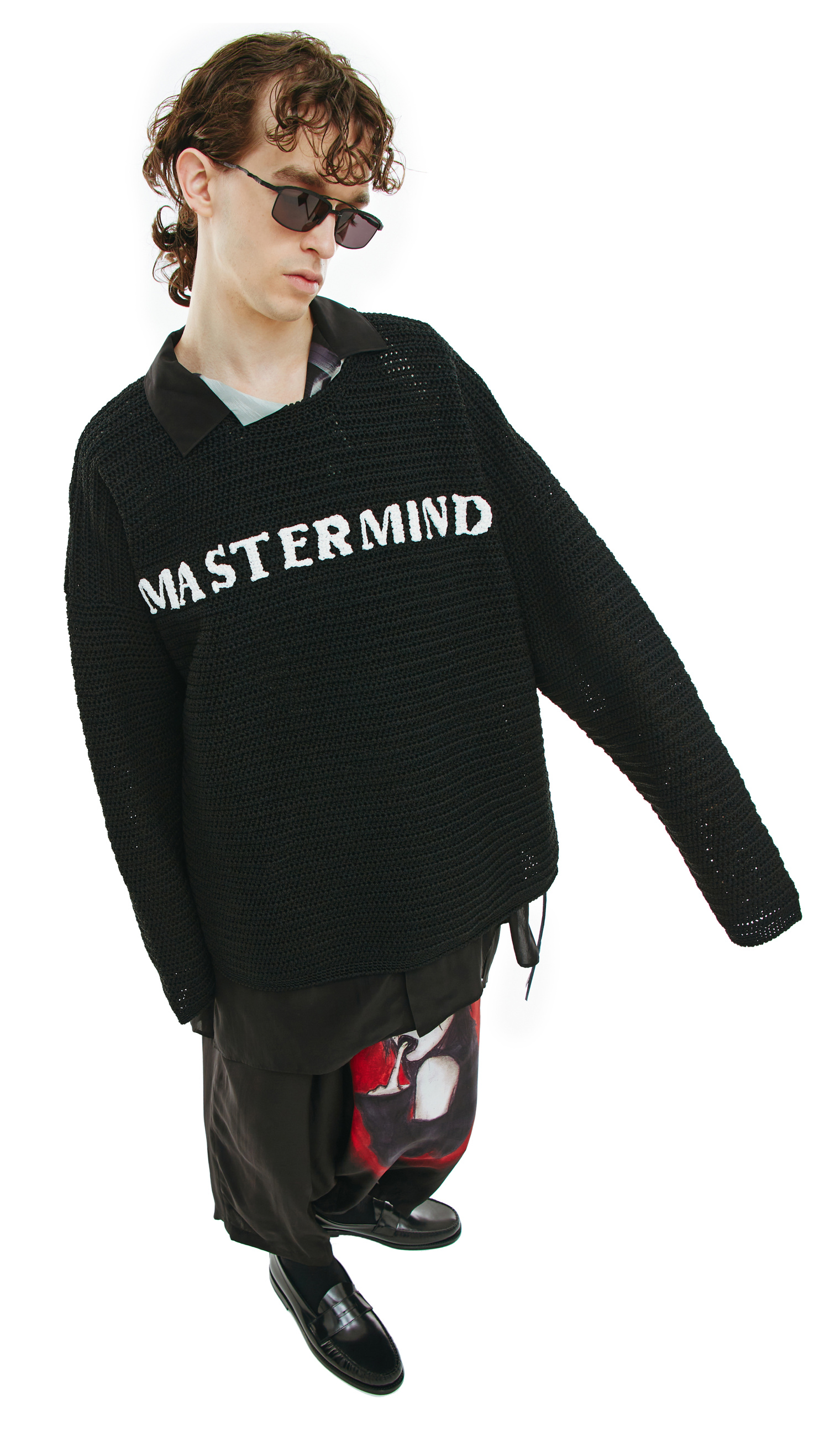 Mastermind WORLD Black Logo Sweater