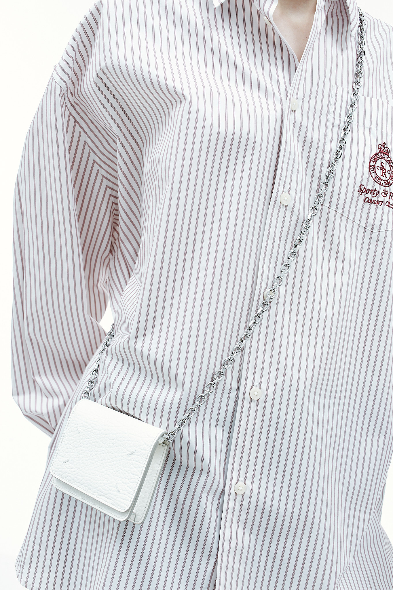 Maison Margiela Logo chain bag