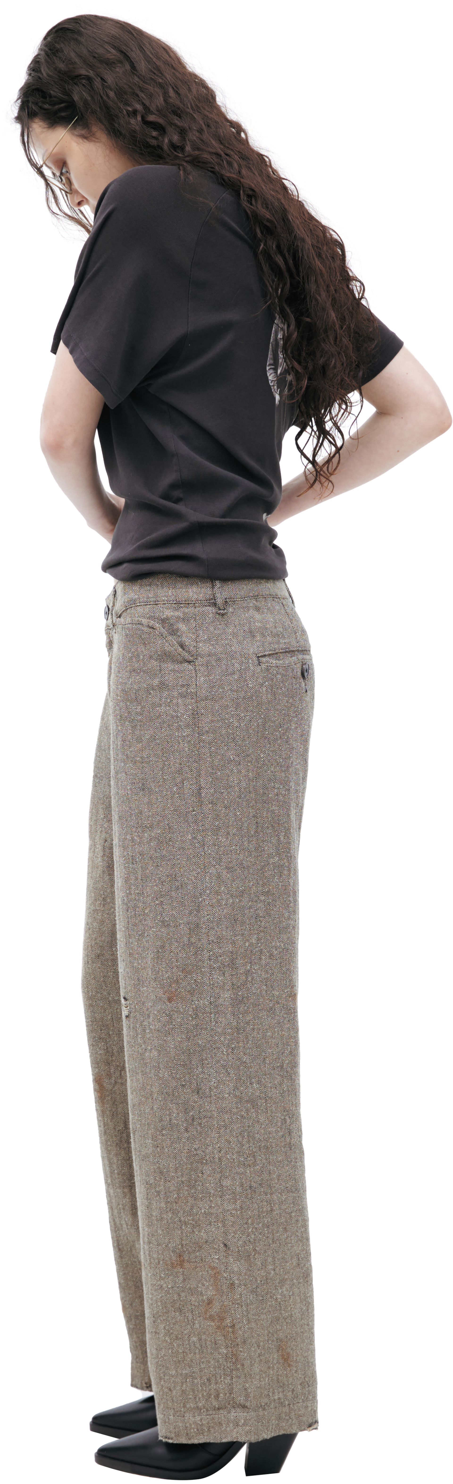 Enfants Riches Déprimés Linen & Silk Trousers