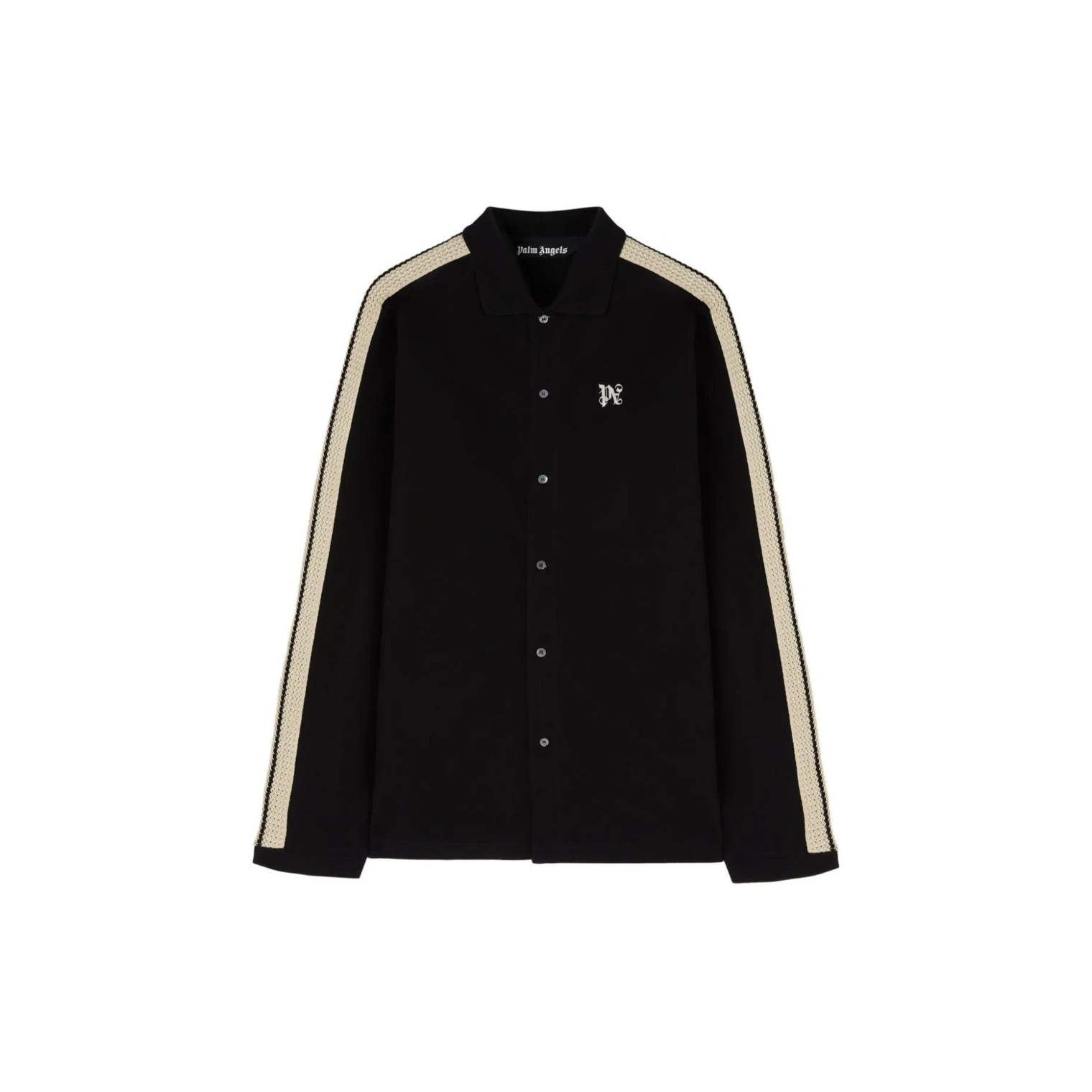 Palm Angels PA Monogram Piquet Trackshirt