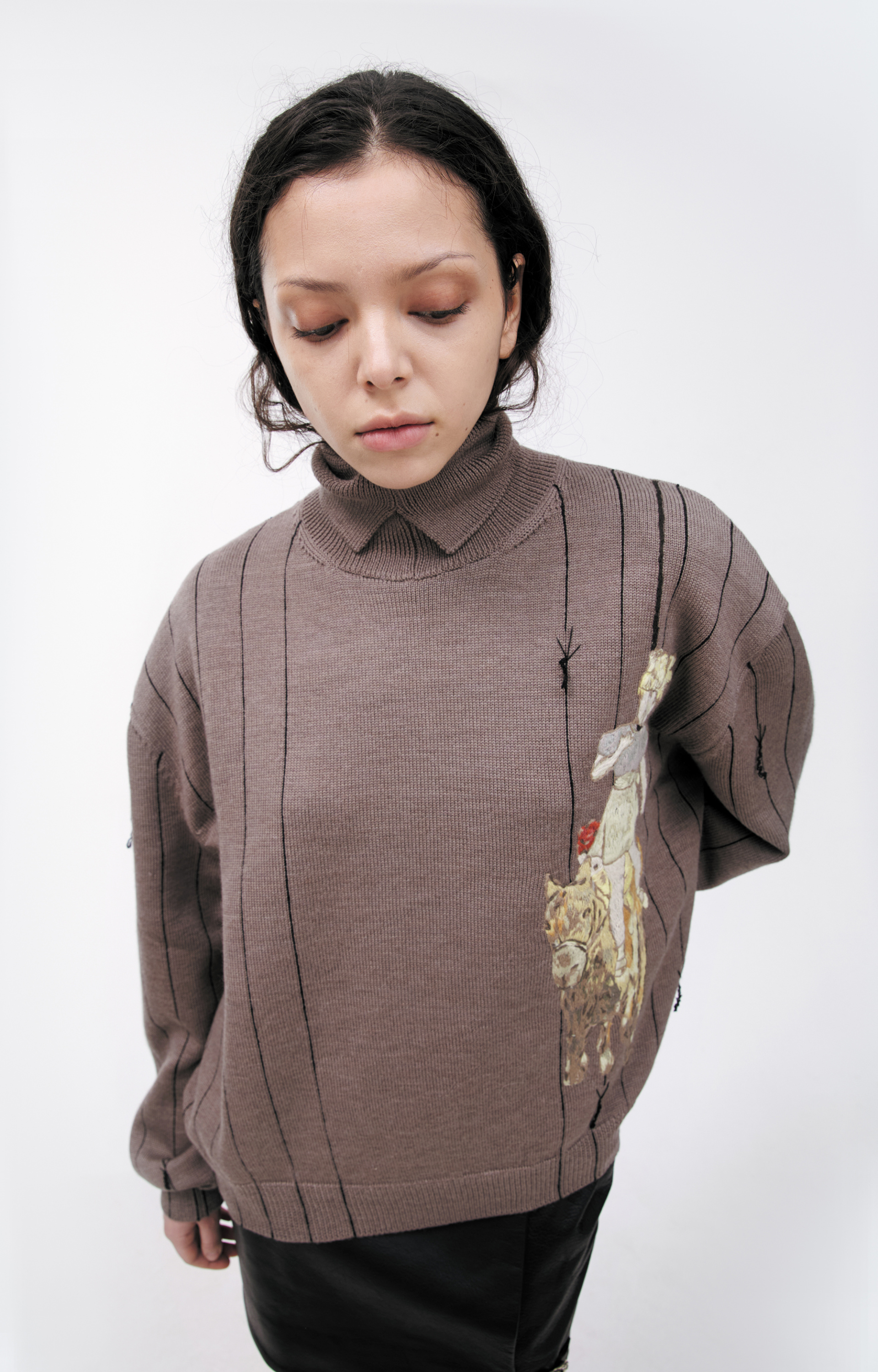 Enfants Riches Déprimés Embroidered Sweater