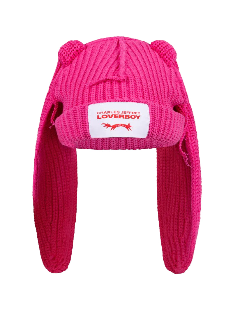 CHARLES JEFFREY LOVERBOY Chunky Rabbit Beanie