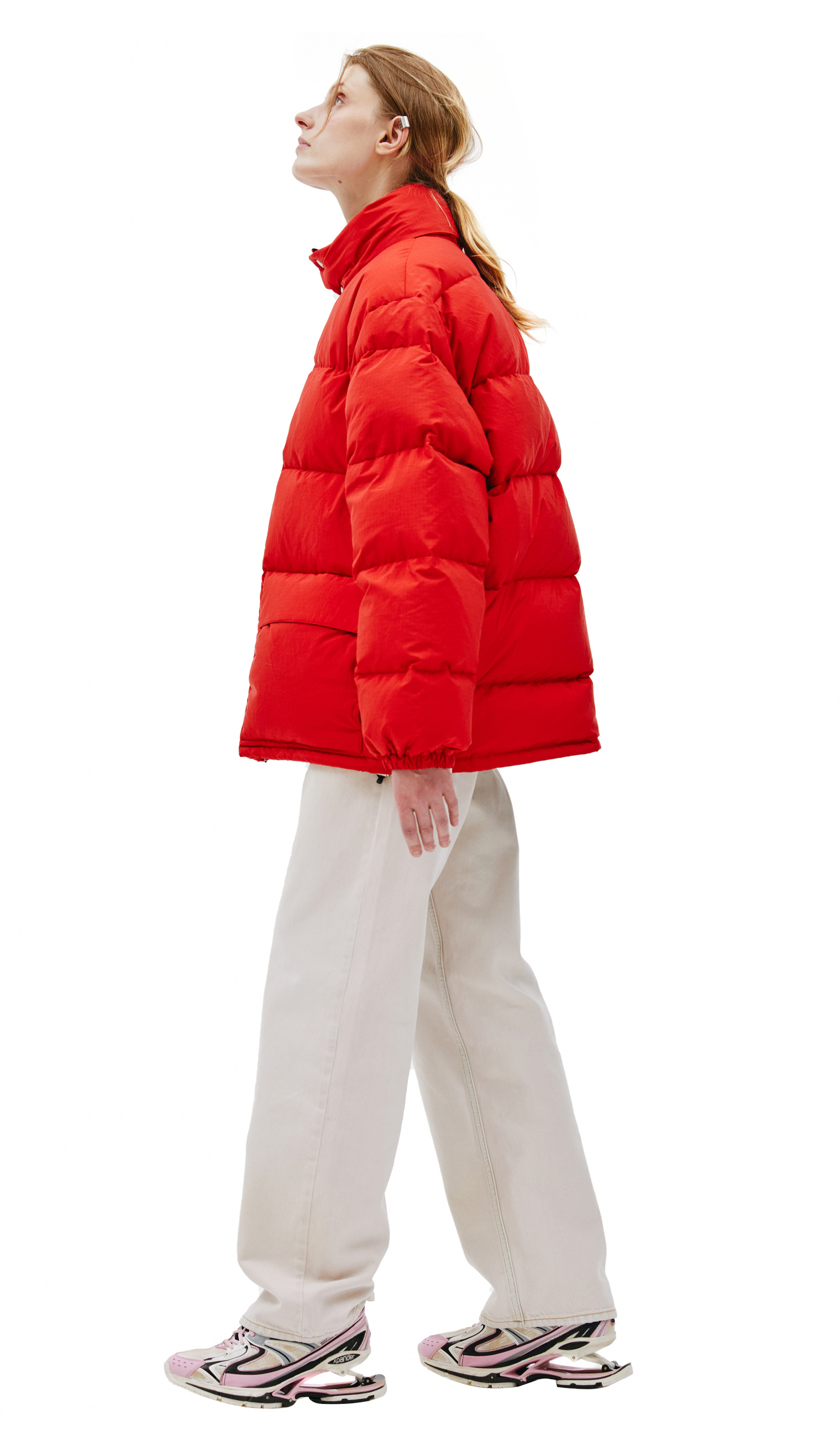women red water-repellant down jacket 