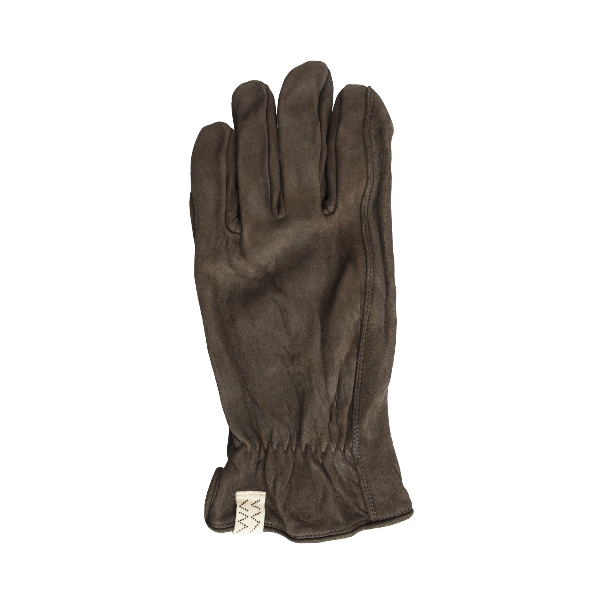 visvim Brown suede gloves