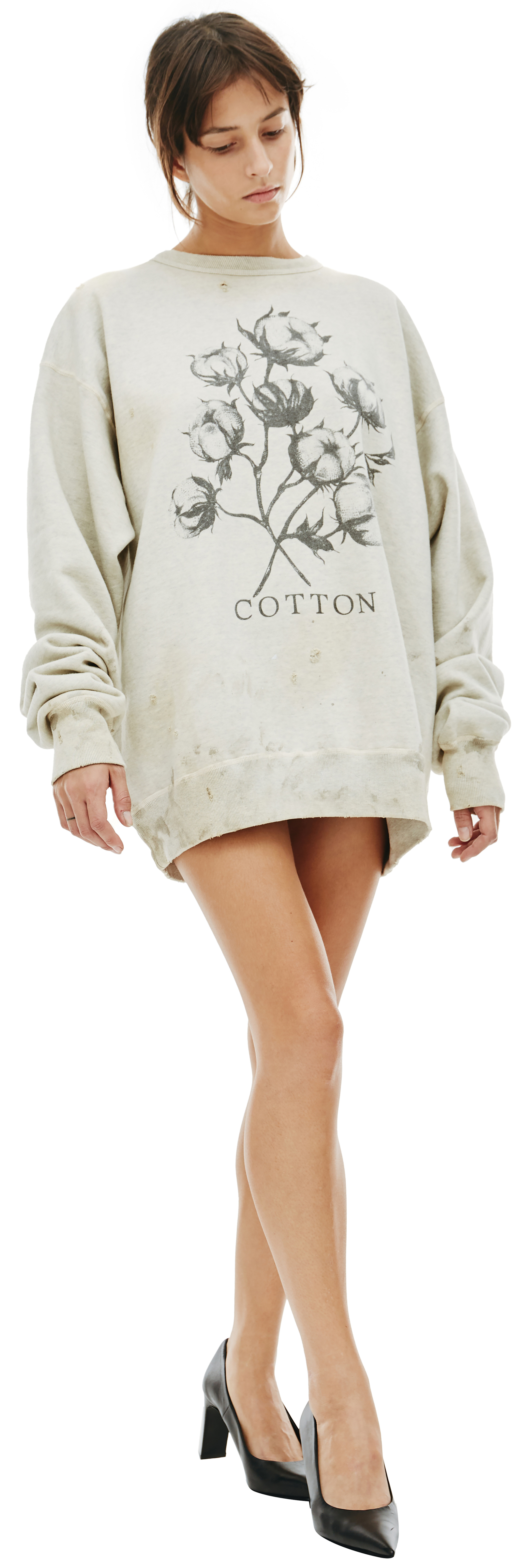 Saint Michael Denim Tears x Saint Michael printed sweatshirt