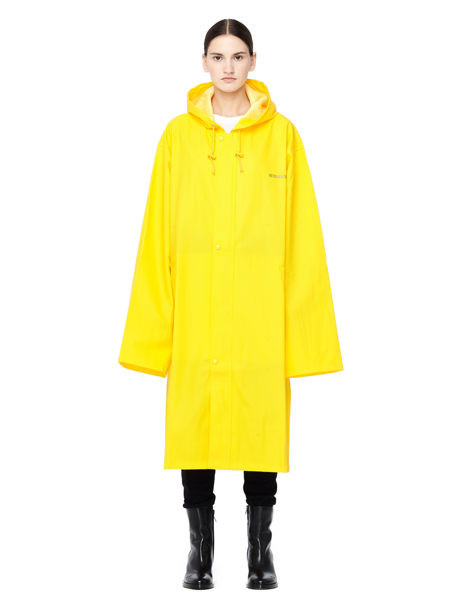 VETEMENTS Дождевик с капюшоном