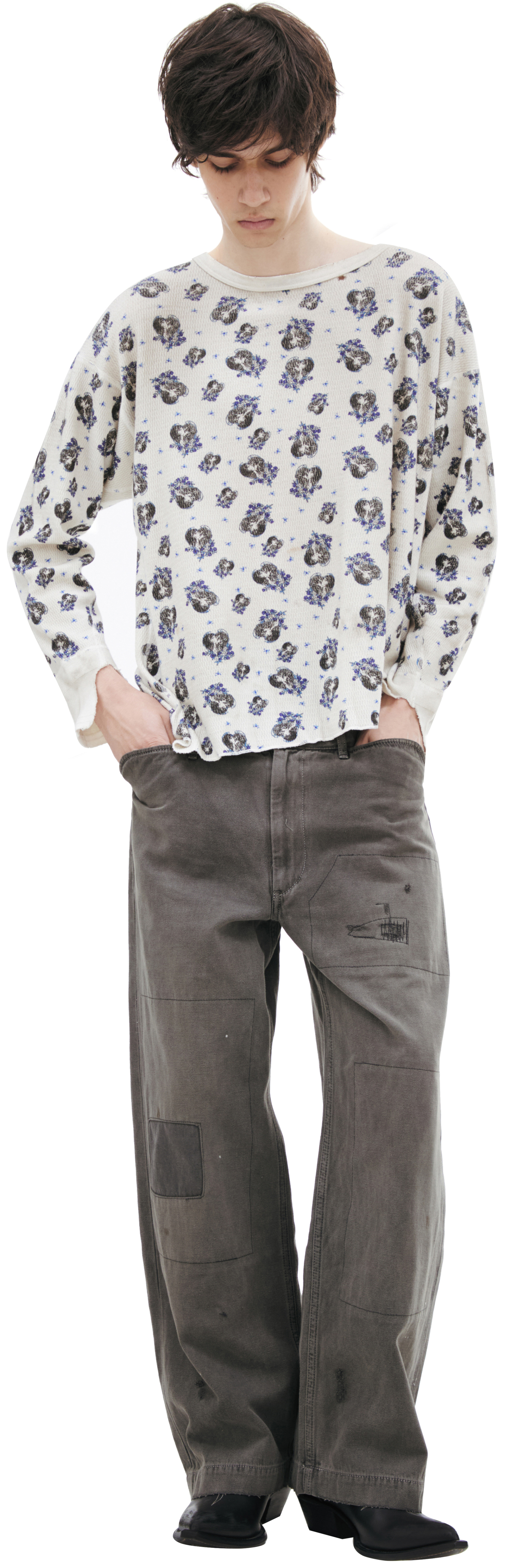 Enfants Riches Déprimés Monoprint longsleeve