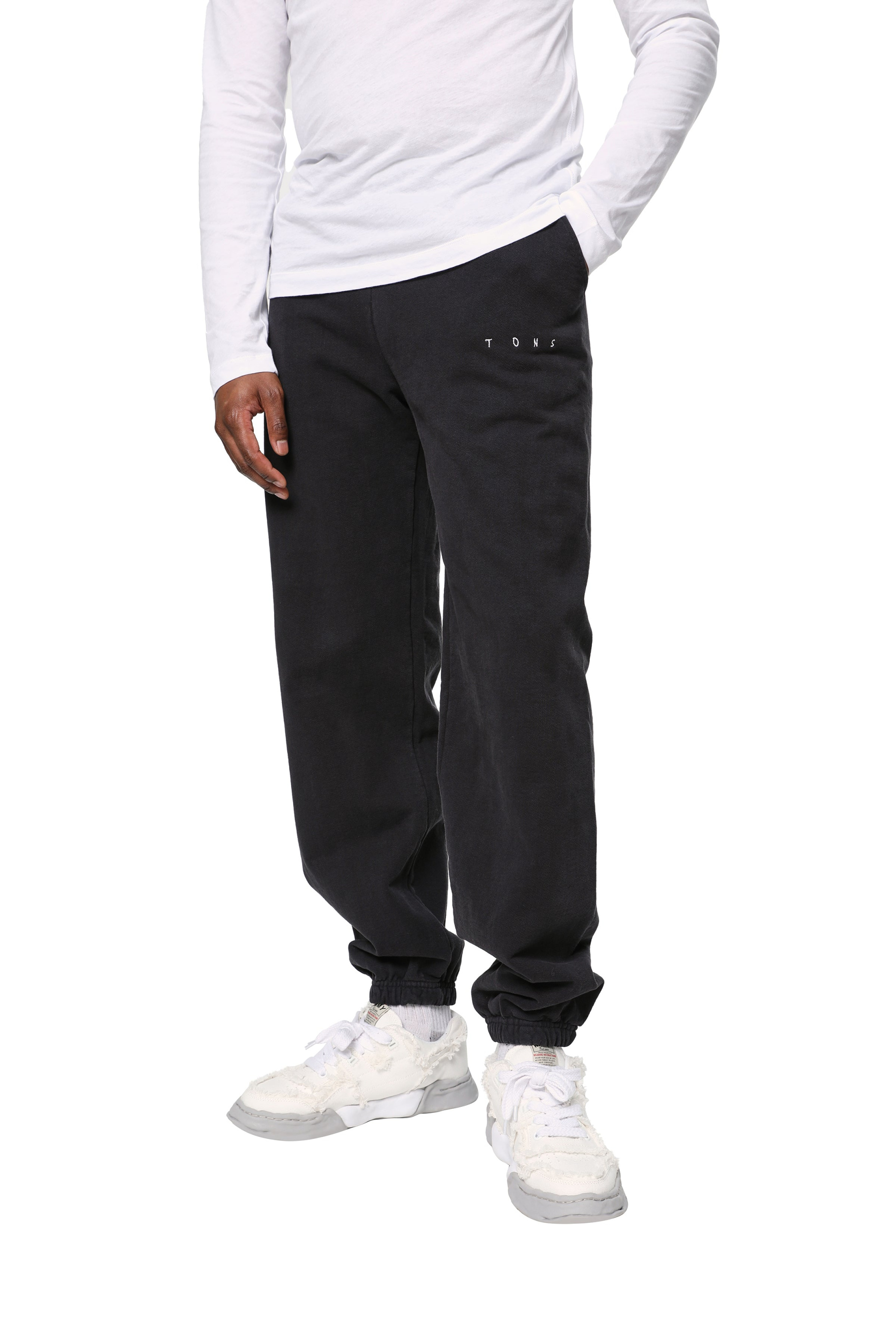 TONS Tons Cotton Embroidered Logo Sweatpants