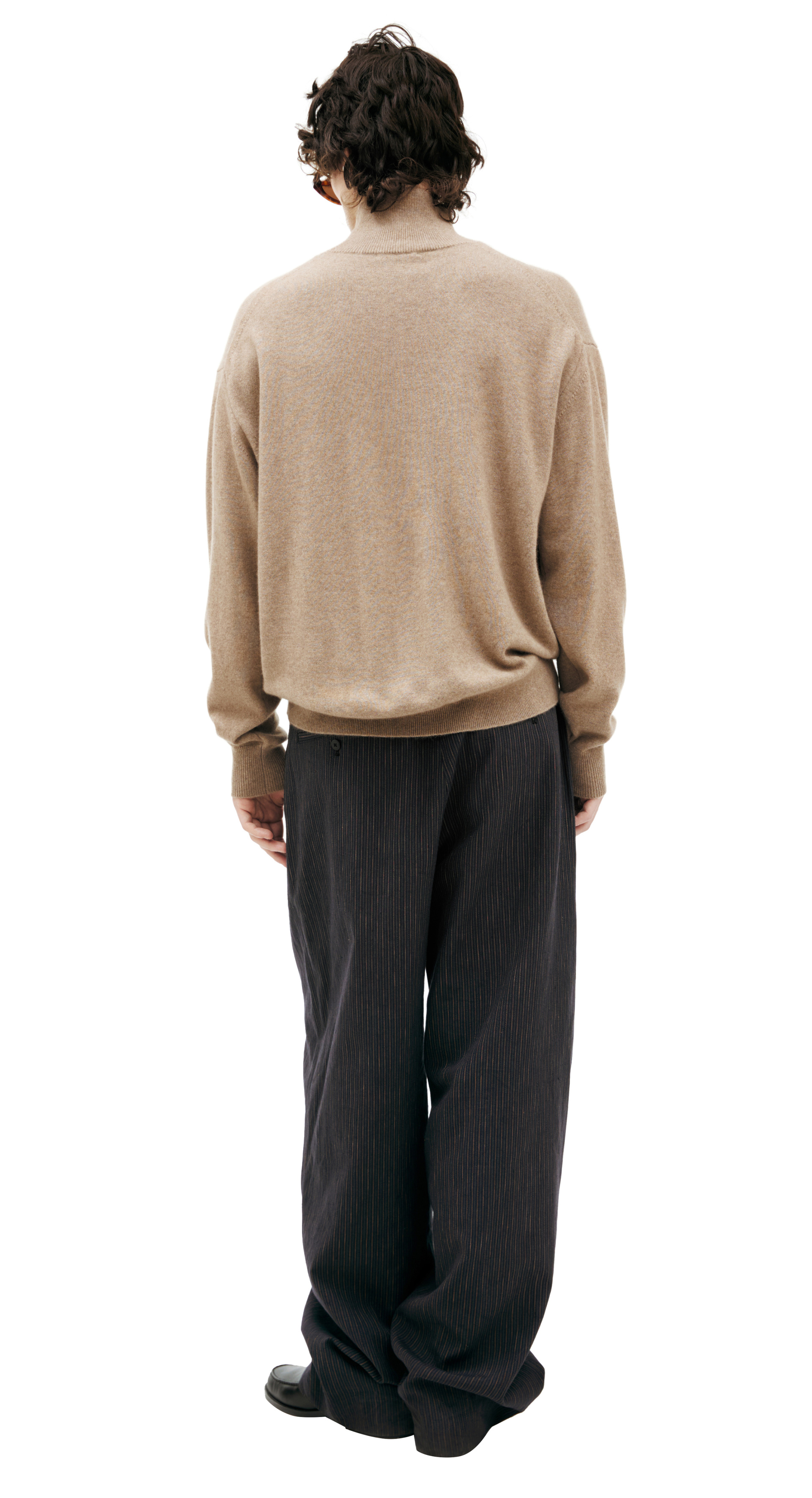 Auralee High-neck cashmere sweater
