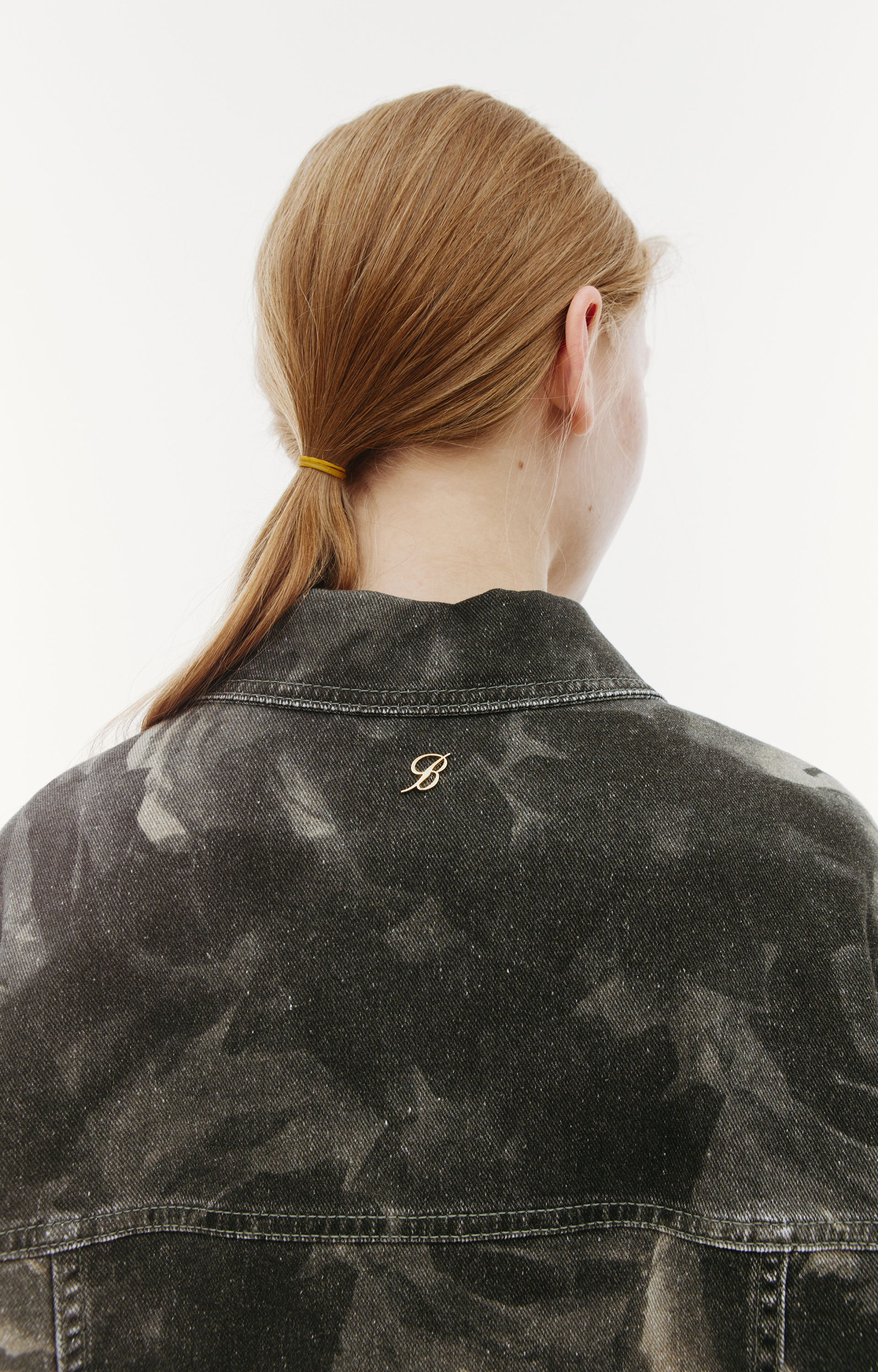 Blumarine Cropped jacket with pockets