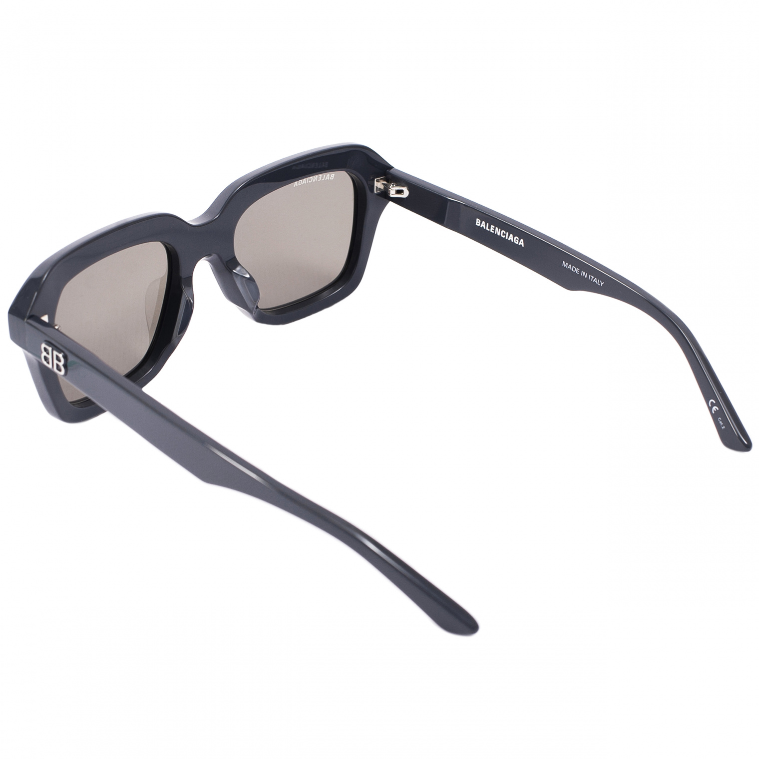Balenciaga Солнцезащитные очки с серой оправой