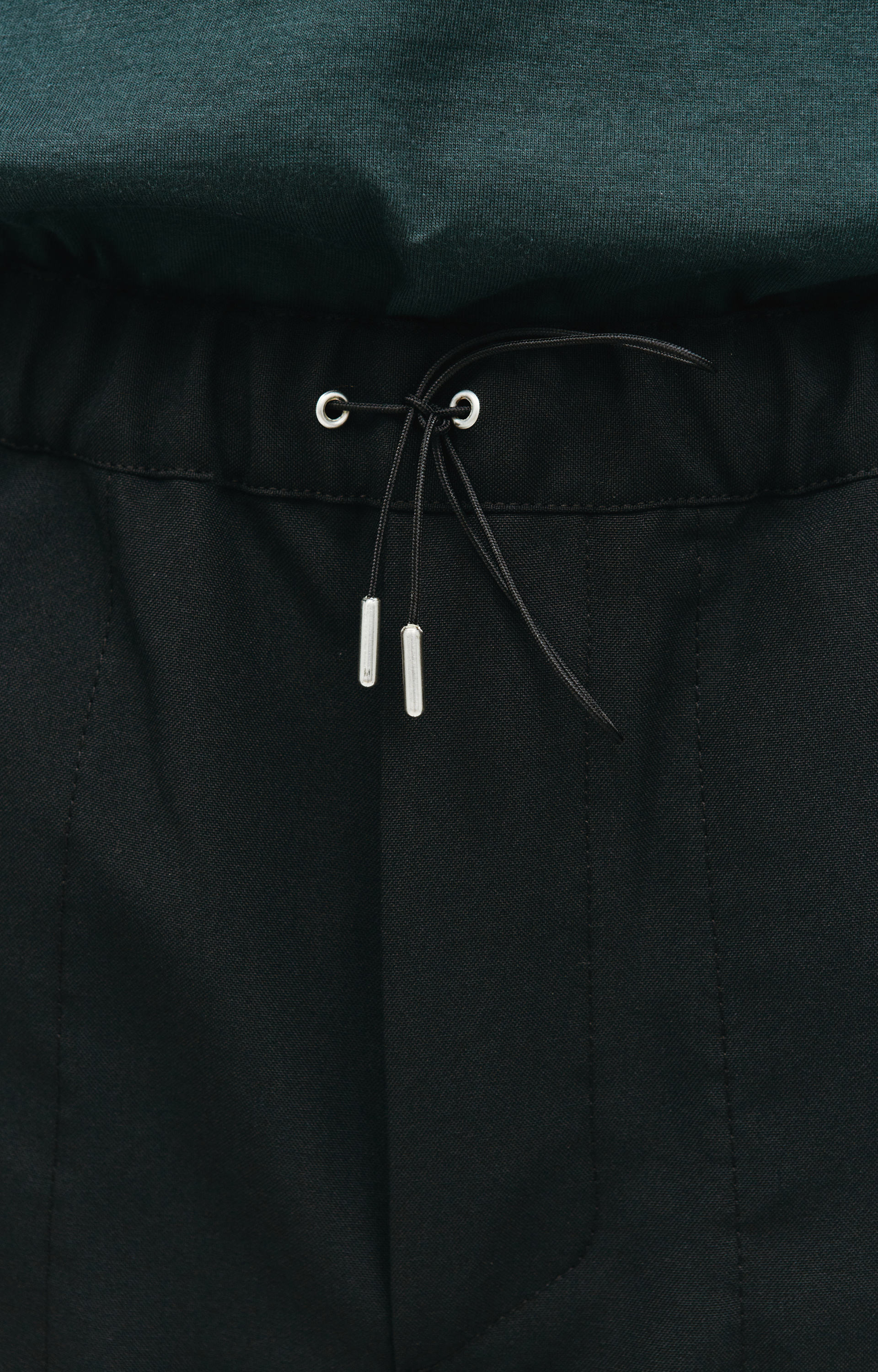 OAMC Cropped drawcord trousers