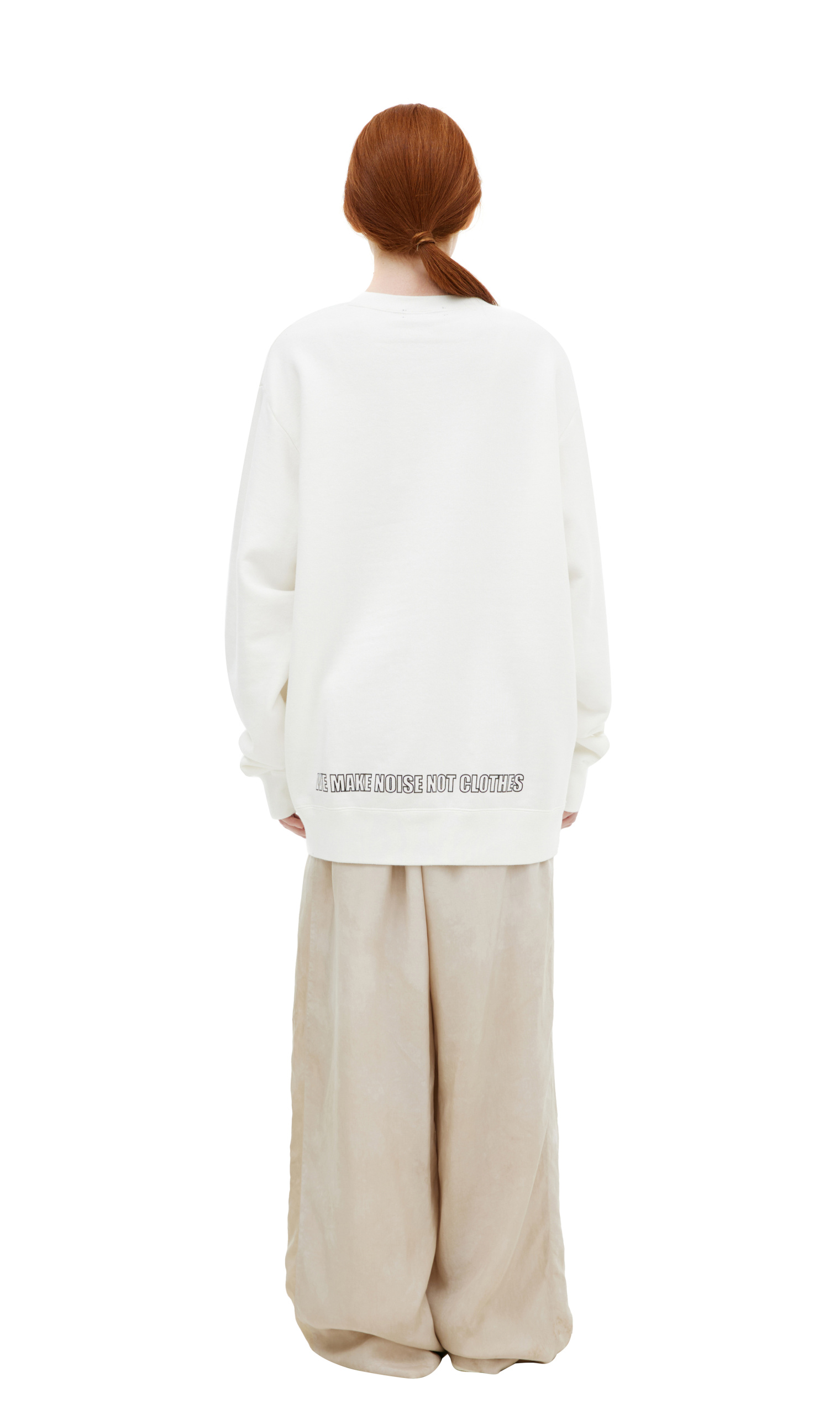 Undercover White sweatshirt with print