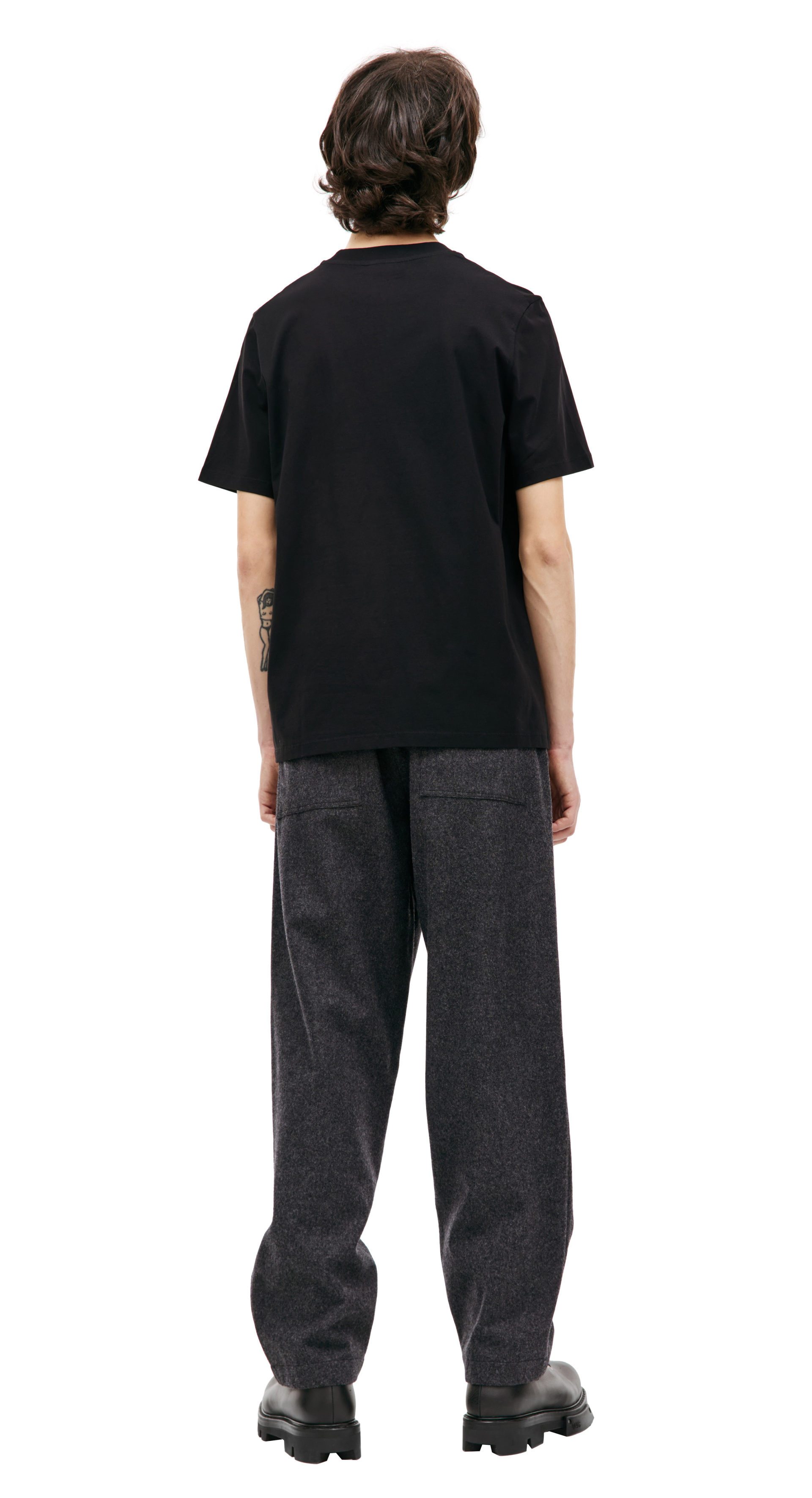 Jil Sander Black crewneck t-shirt