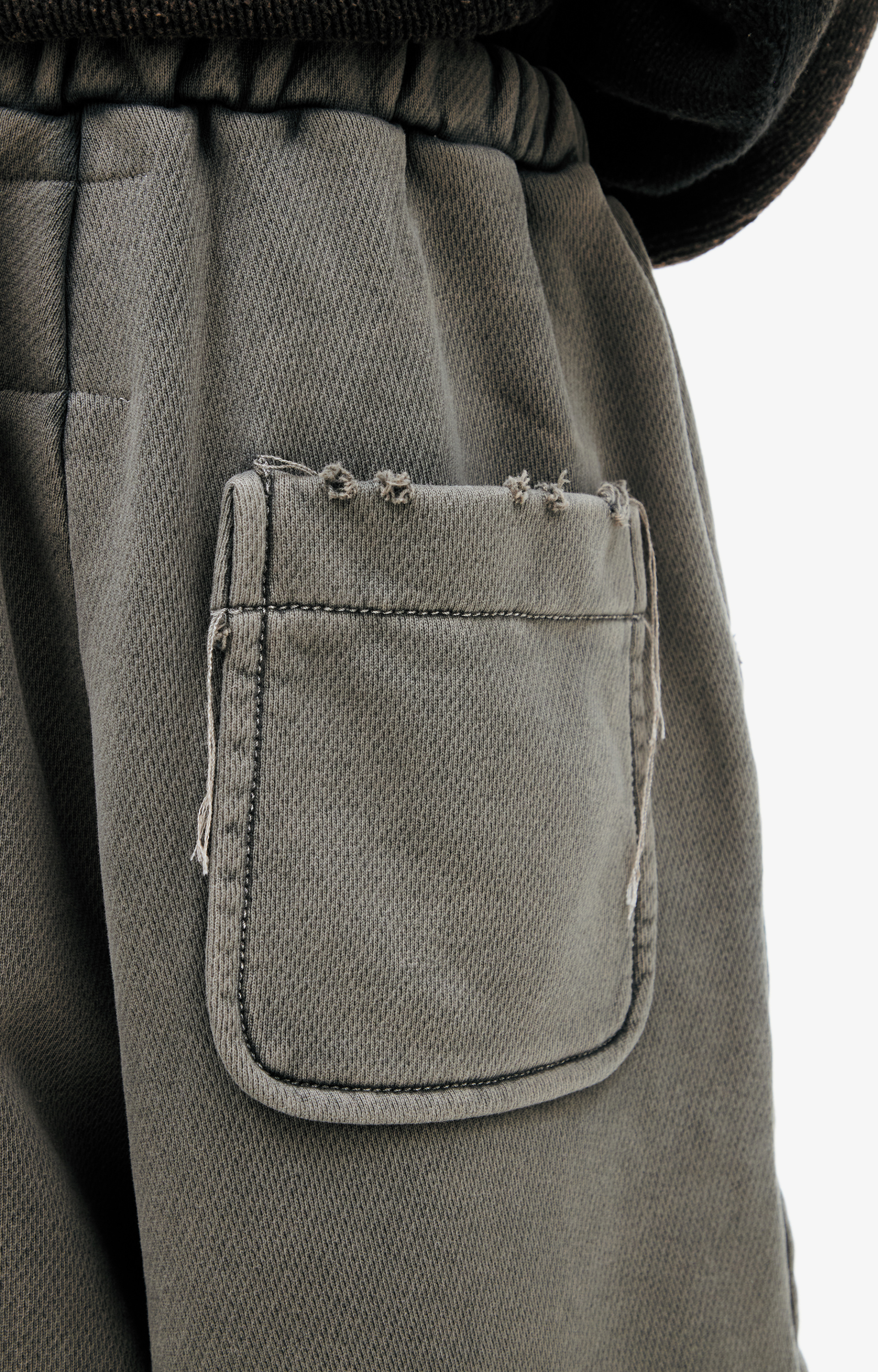 Maison Mihara Yasuhiro Cotton patch shorts