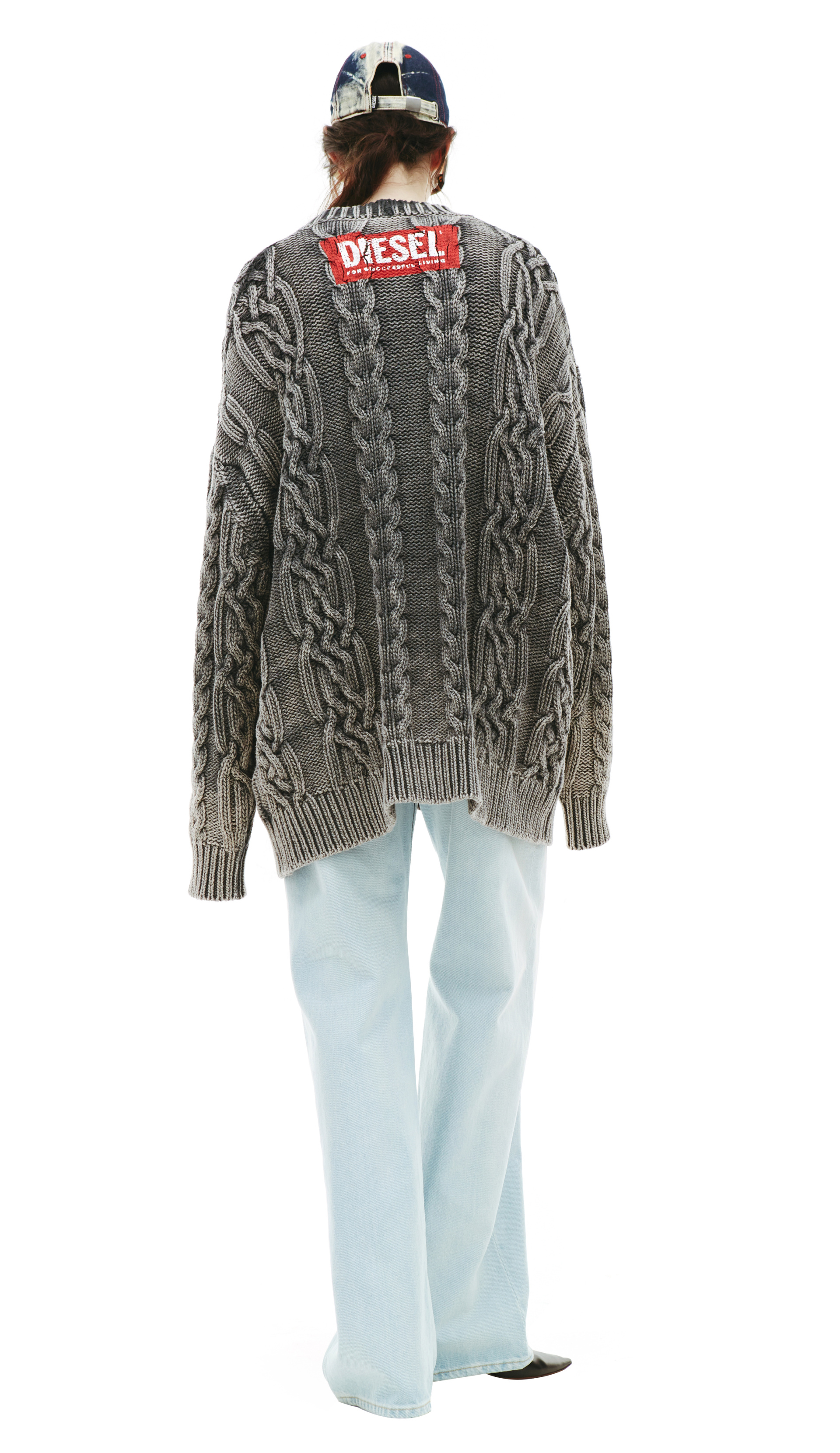 Diesel Rib knit K-Elindo Cardigan