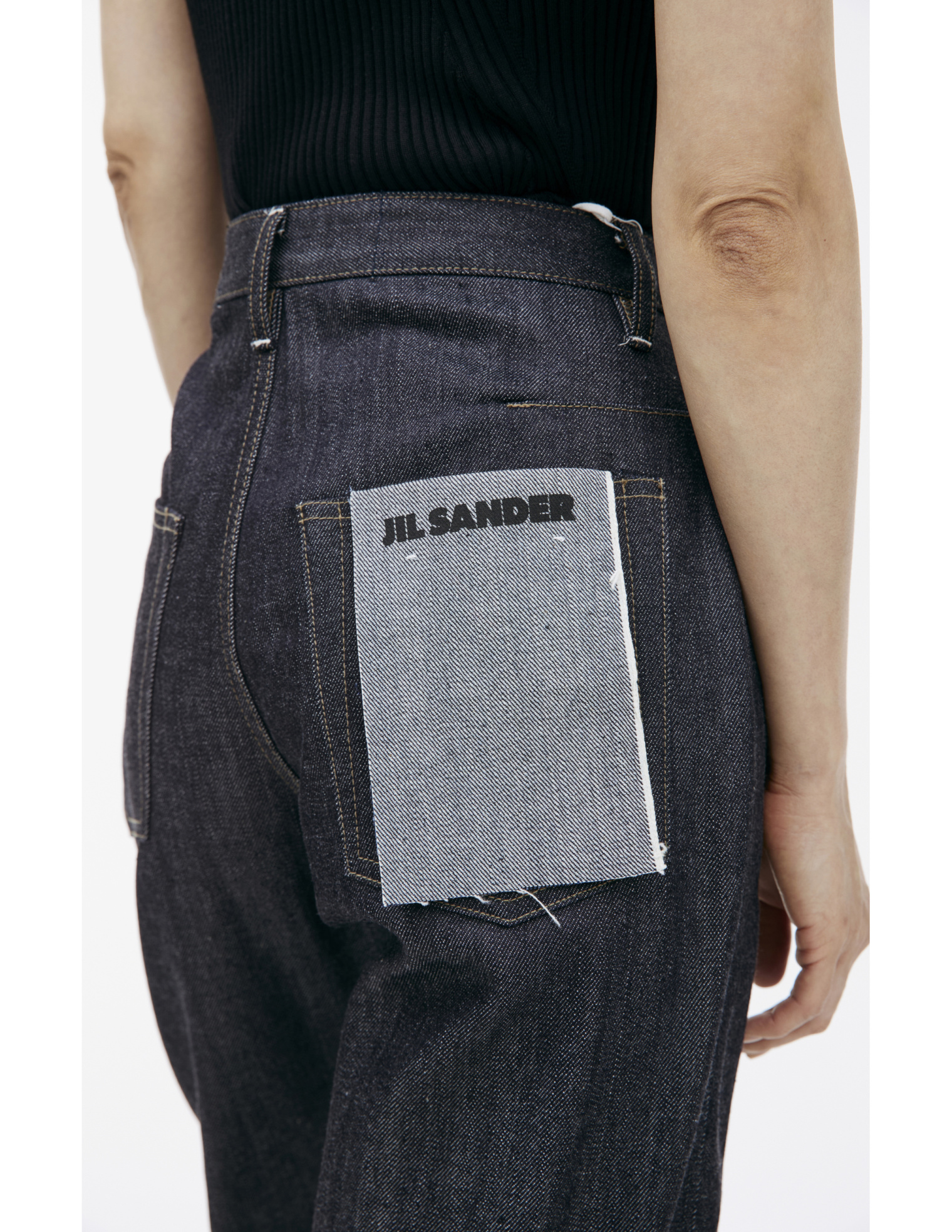 Jil Sander Широкие брюки из шерсти