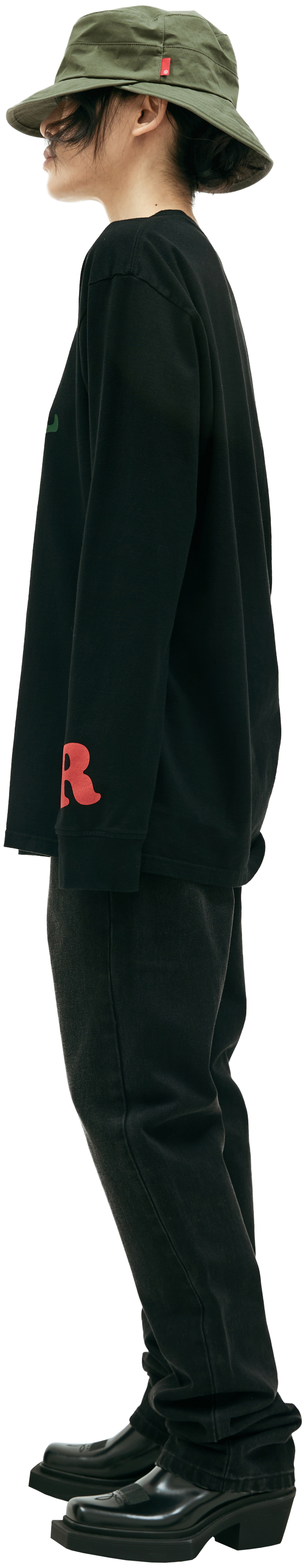 Undercover Black printed longsleeve